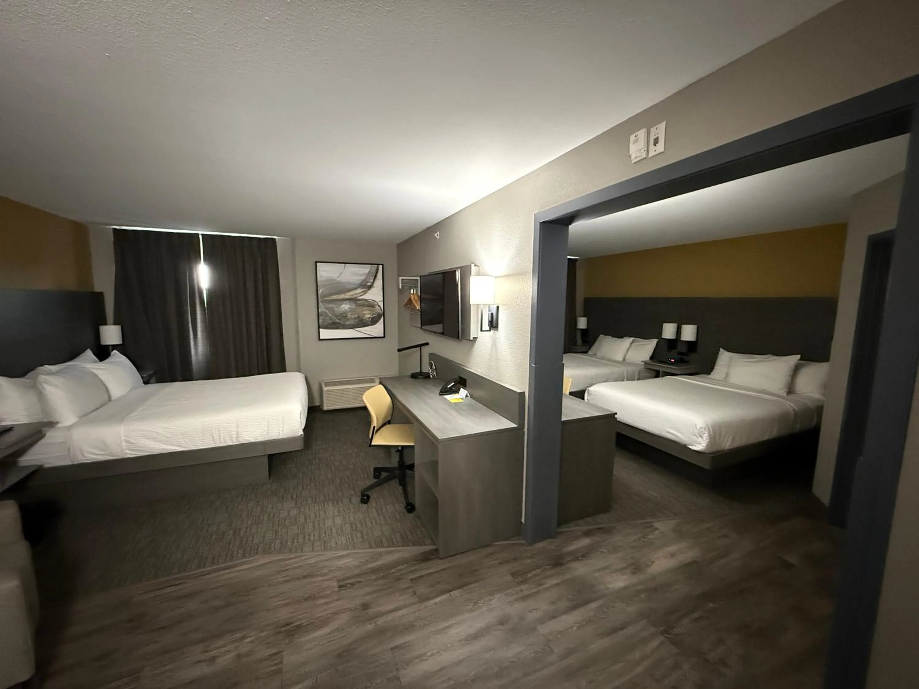 Bed in Days Inn by Wyndham Stony Plain