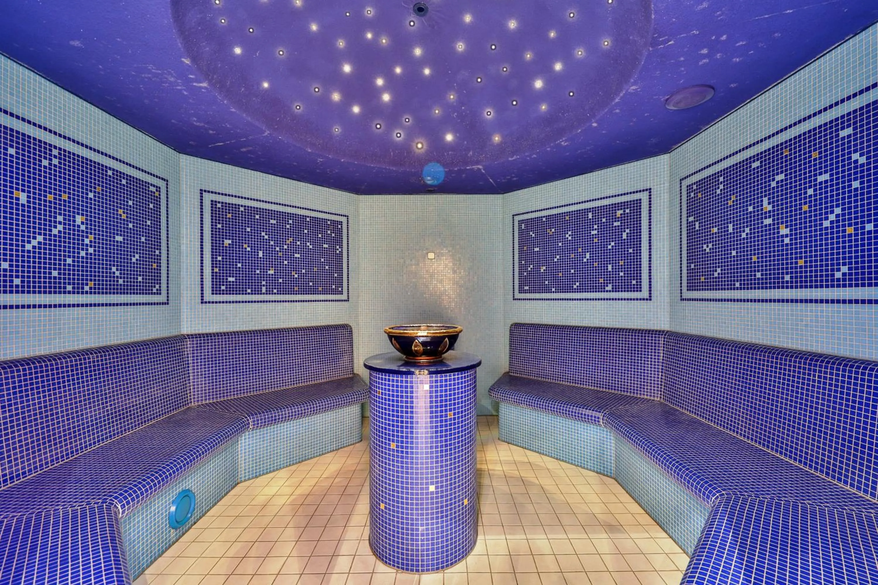 Steam room in Bellevue Residence Apartments