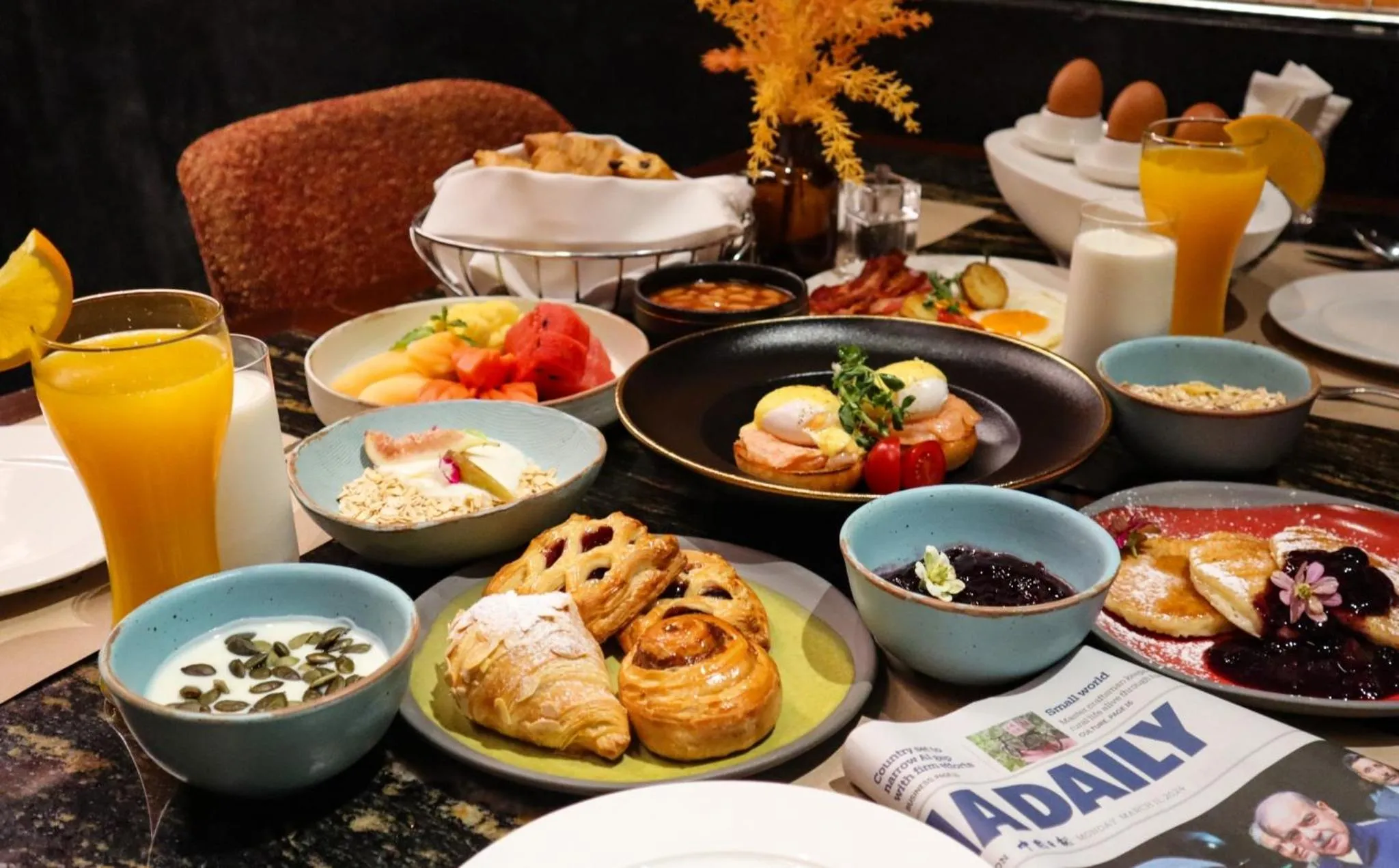 Breakfast in Valia Hotel Bangkok