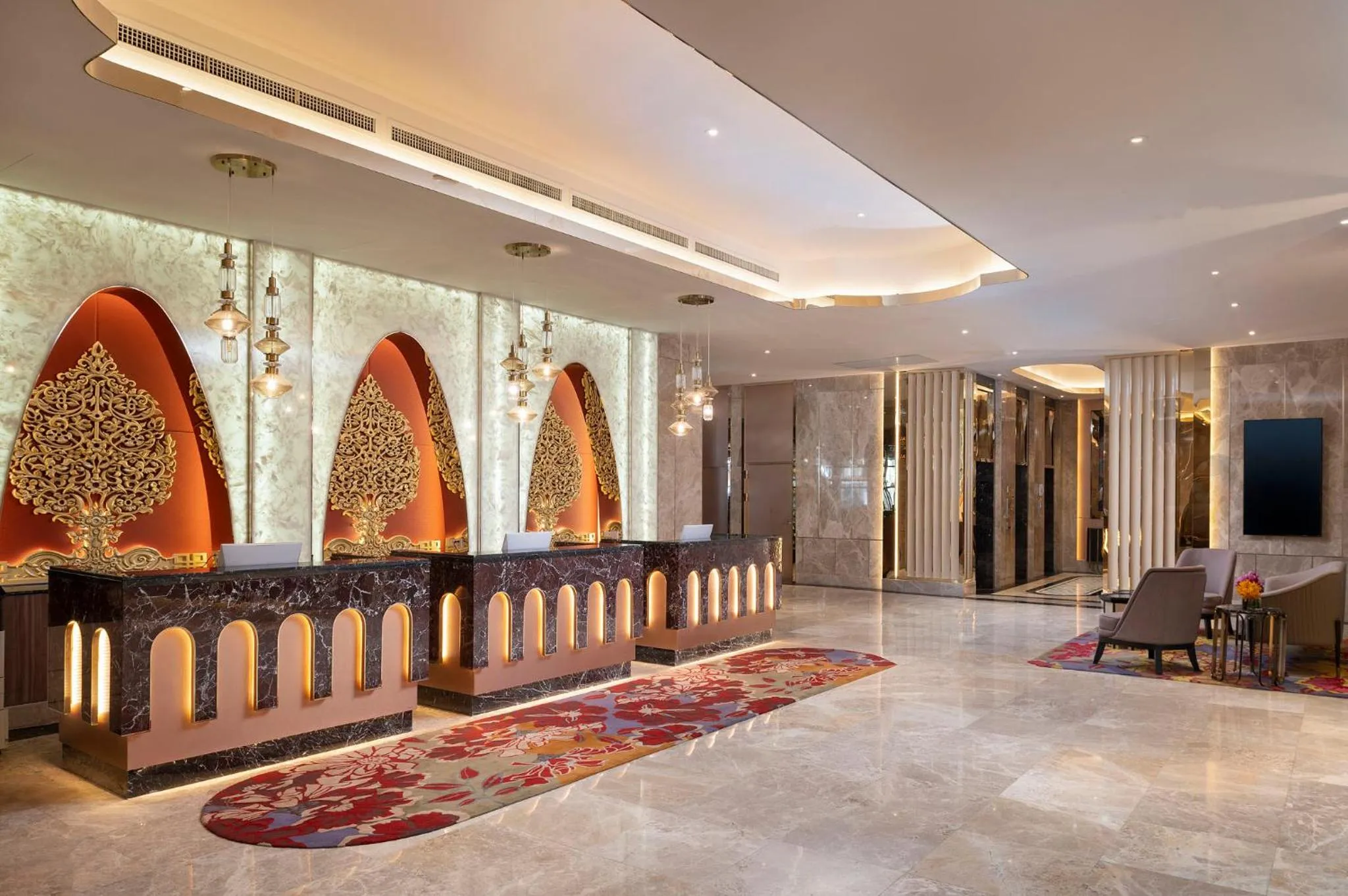 Lobby or reception in Valia Hotel Bangkok