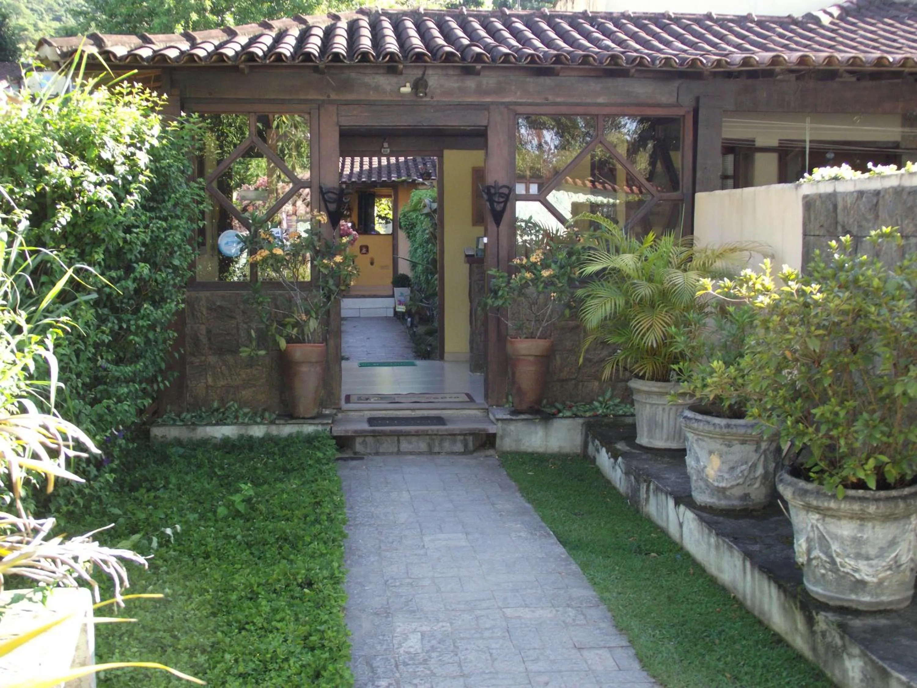 Facade/entrance in Pousada Caúca