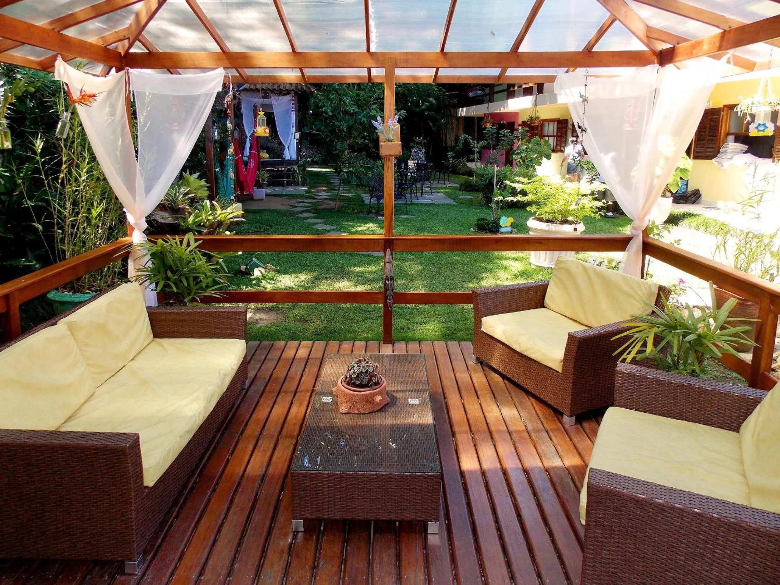 Solarium in Pousada Caúca