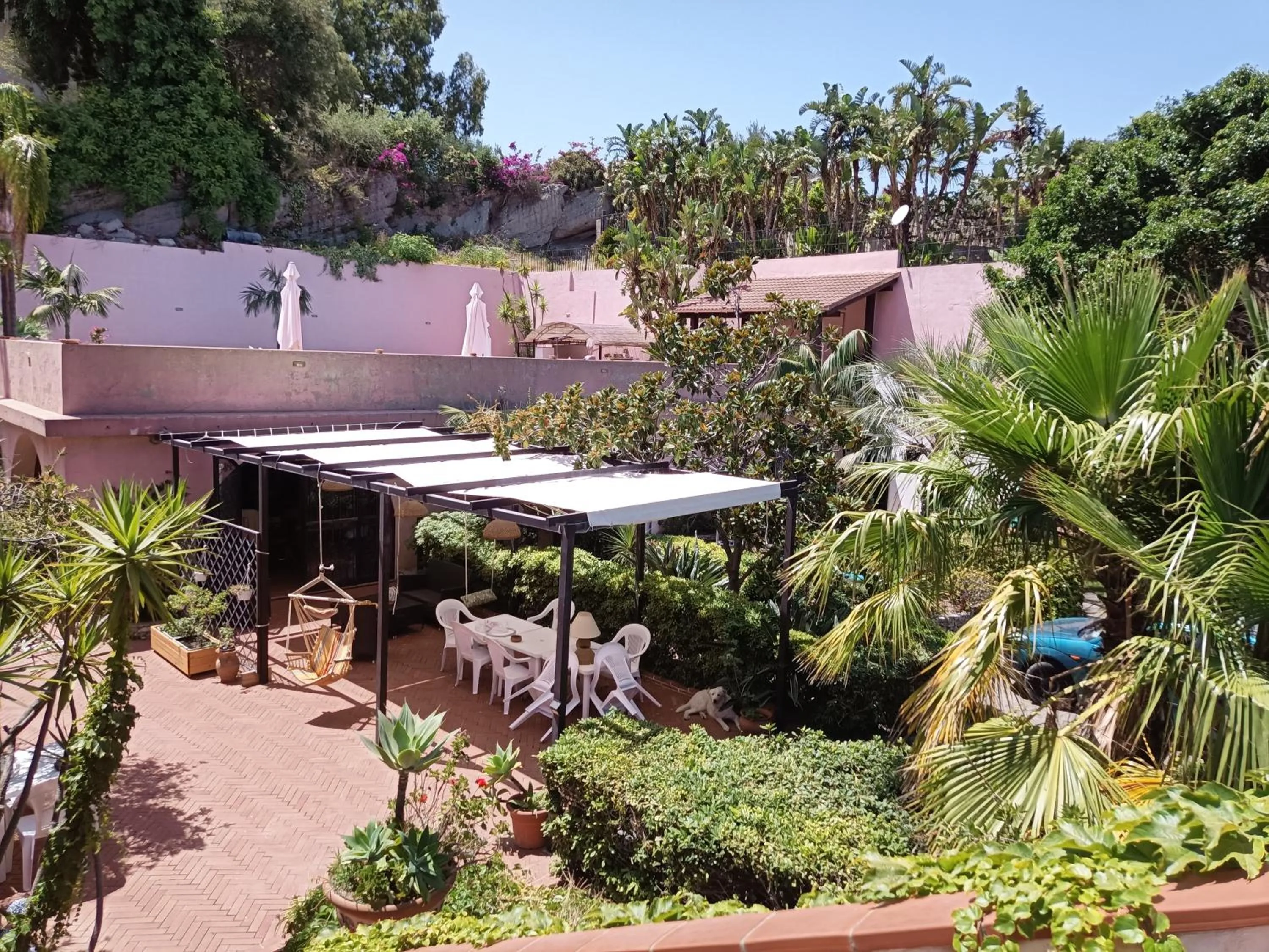 Patio in Villa Grande