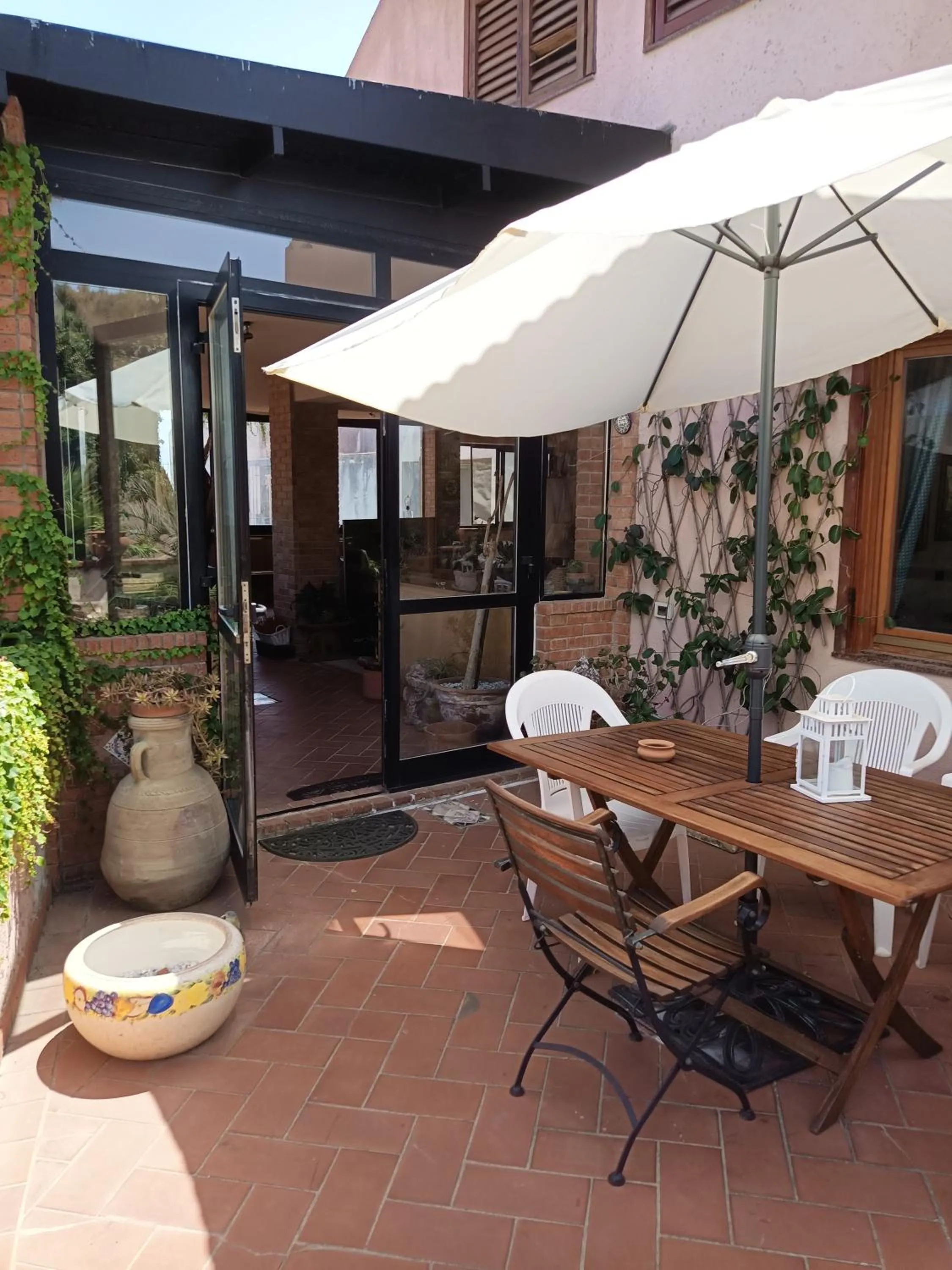 Patio in Villa Grande