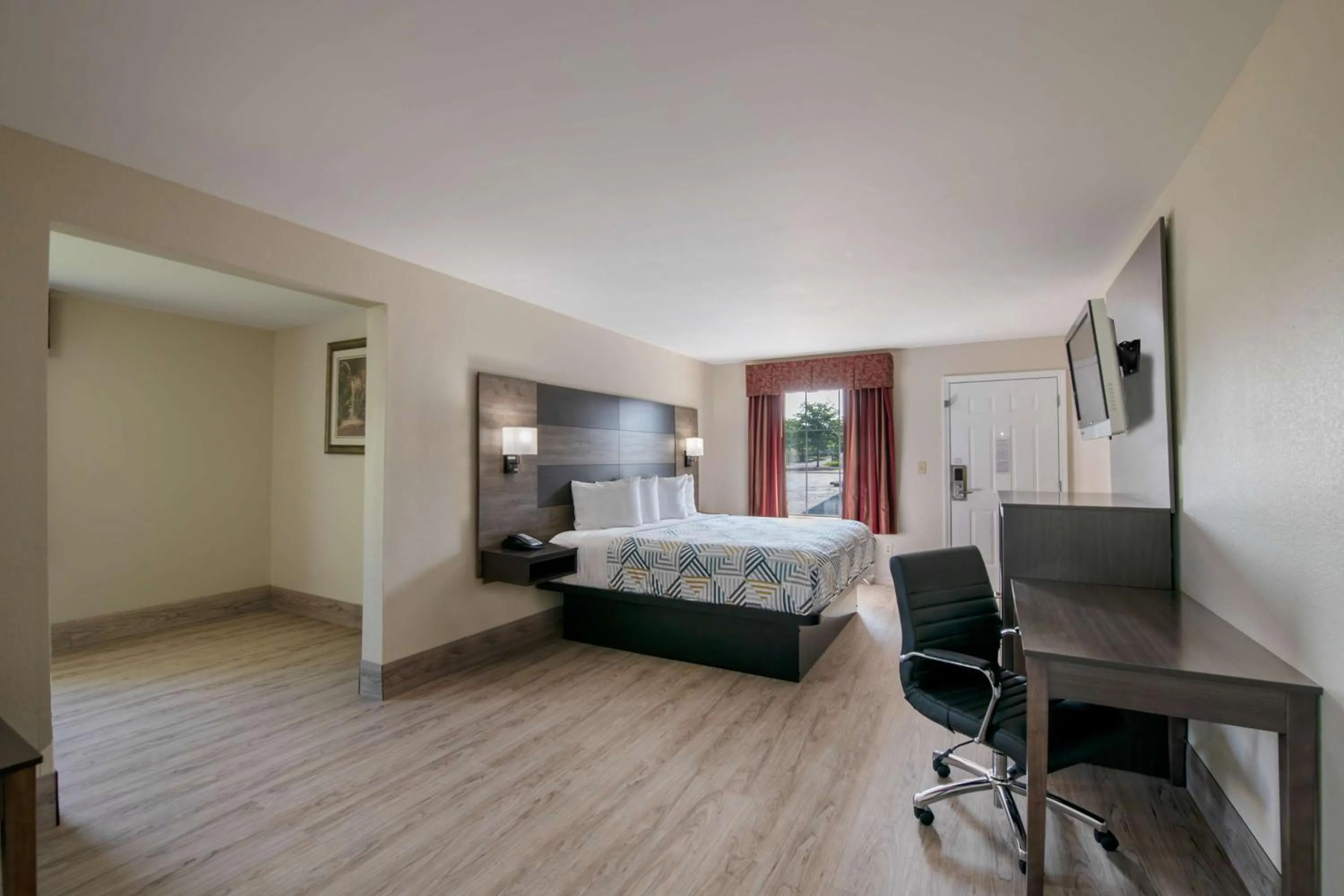 Bedroom, Bed in Motel 6 Macon, GA I 475