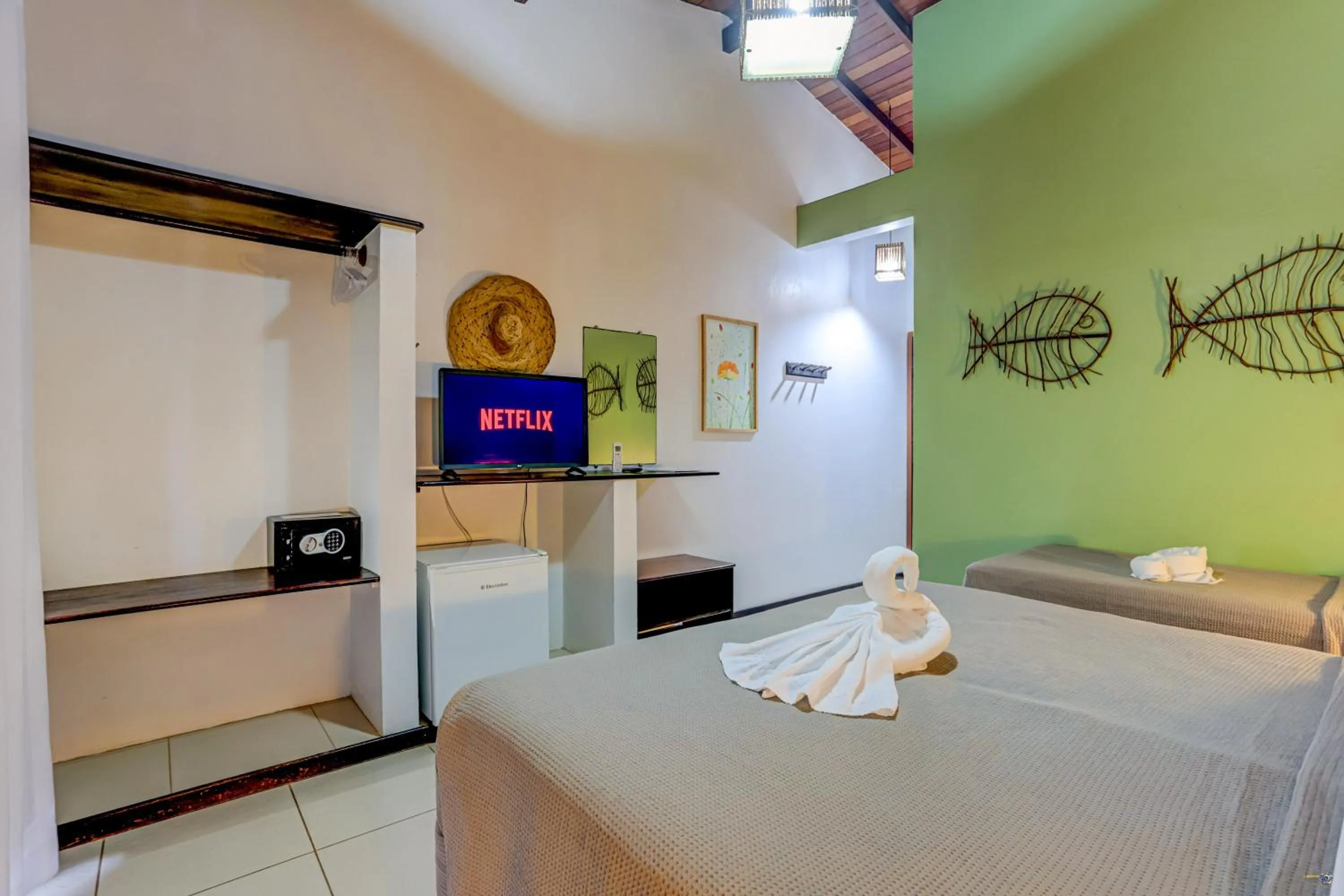 Bed in Pousada Villa N'kara