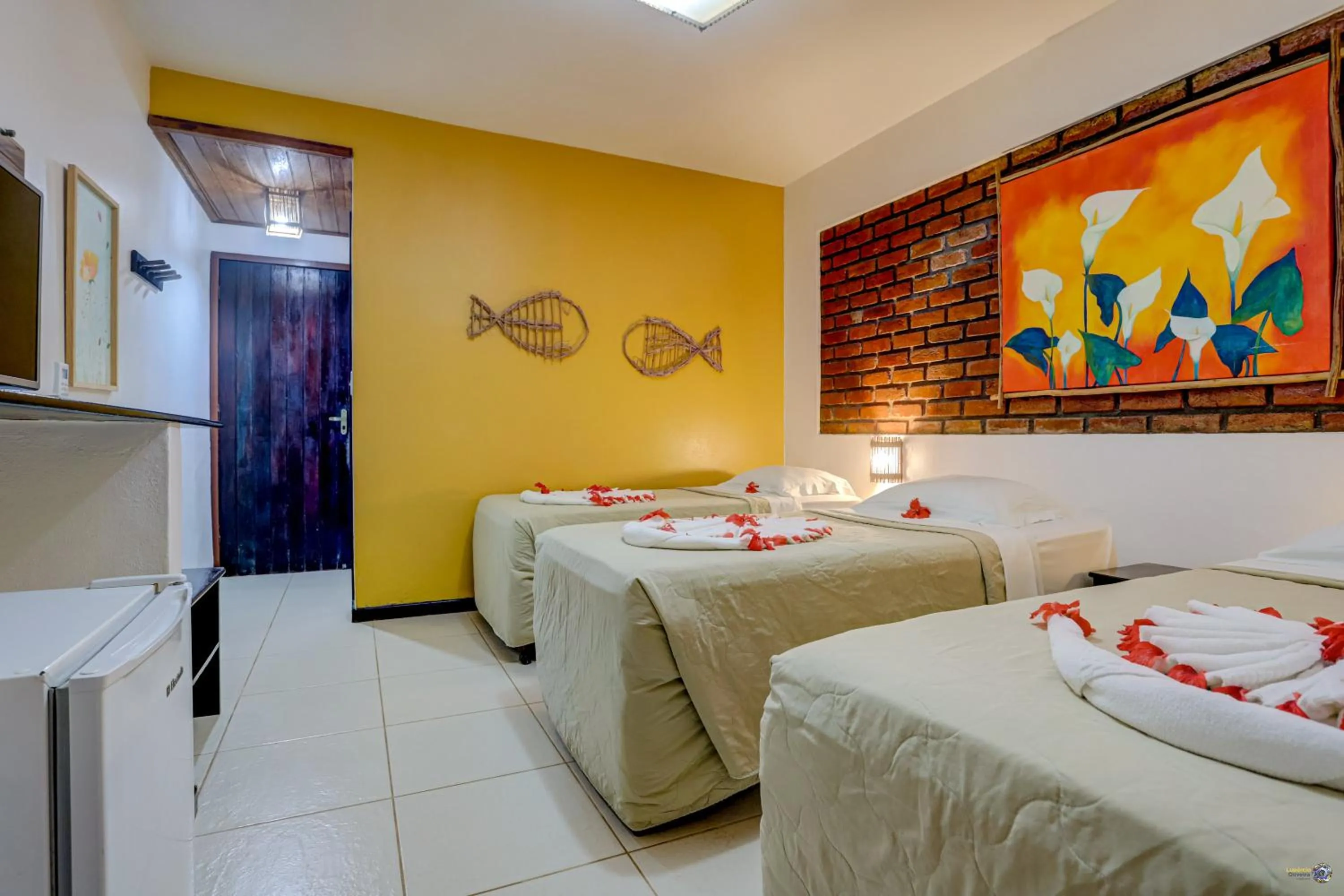 Bed in Pousada Villa N'kara