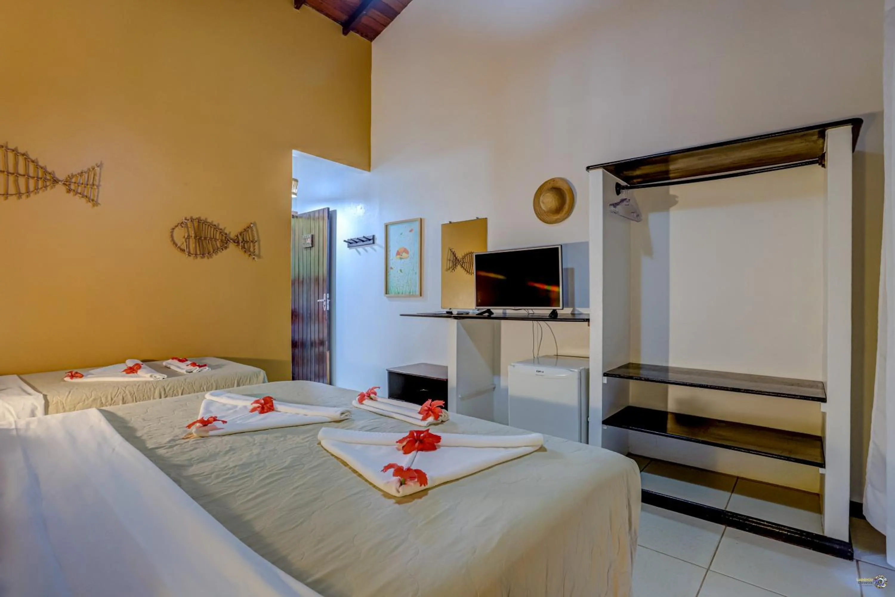 Bed in Pousada Villa N'kara