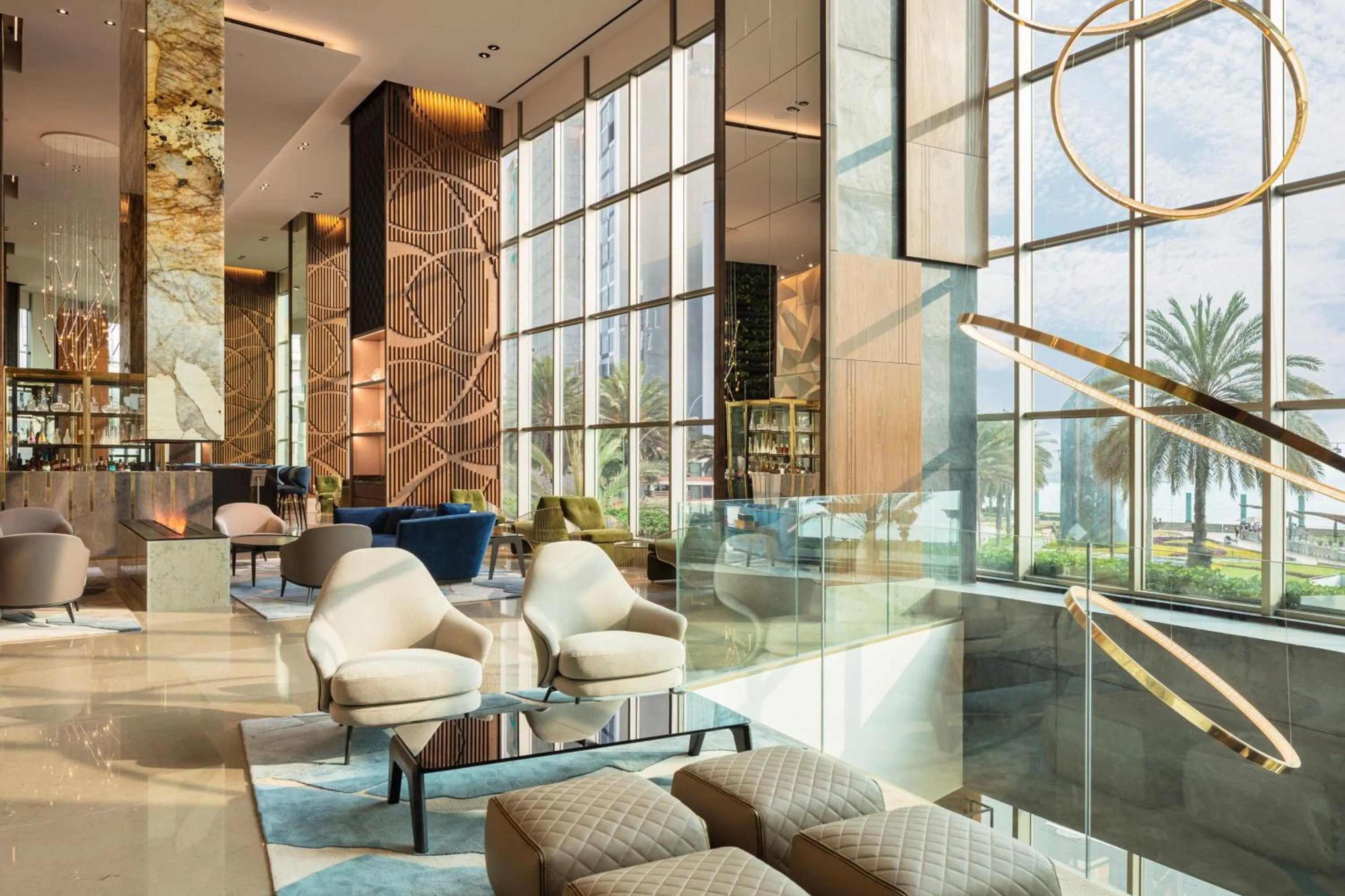 Lobby or reception in JW Marriott Hotel Lima