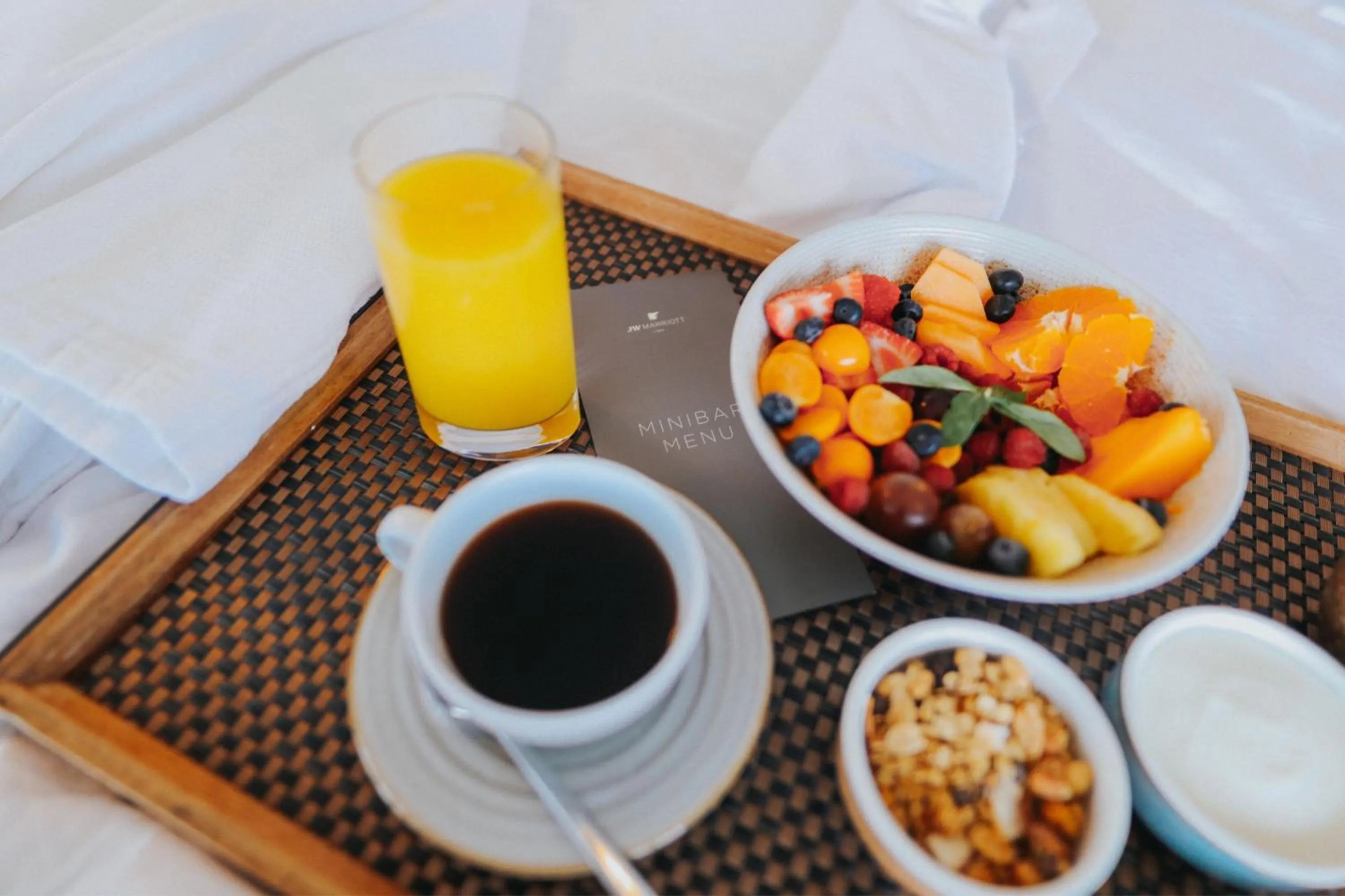 Breakfast in JW Marriott Hotel Lima