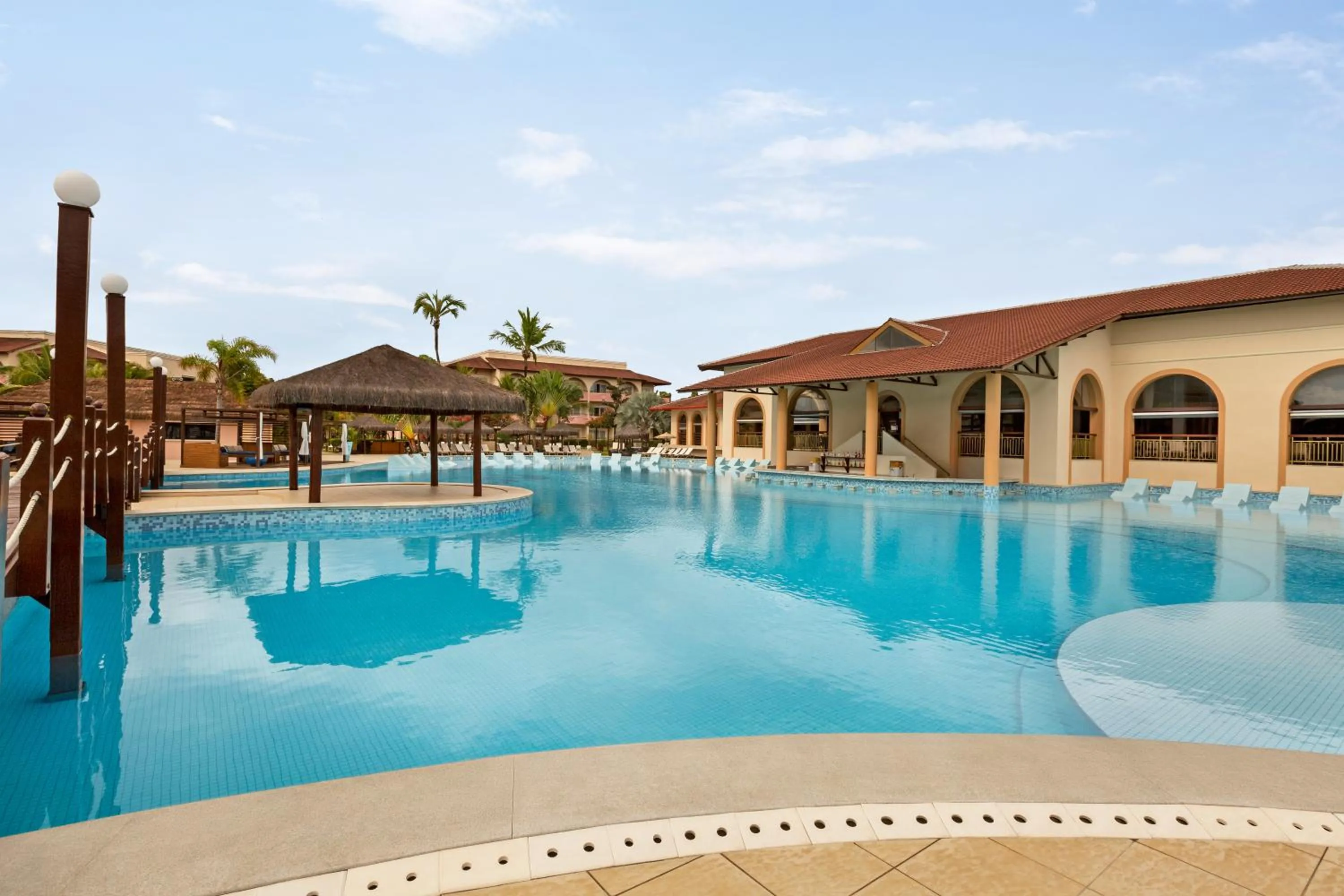 Swimming pool in Grand Palladium Imbassaí Resort & Spa - All Inclusive
