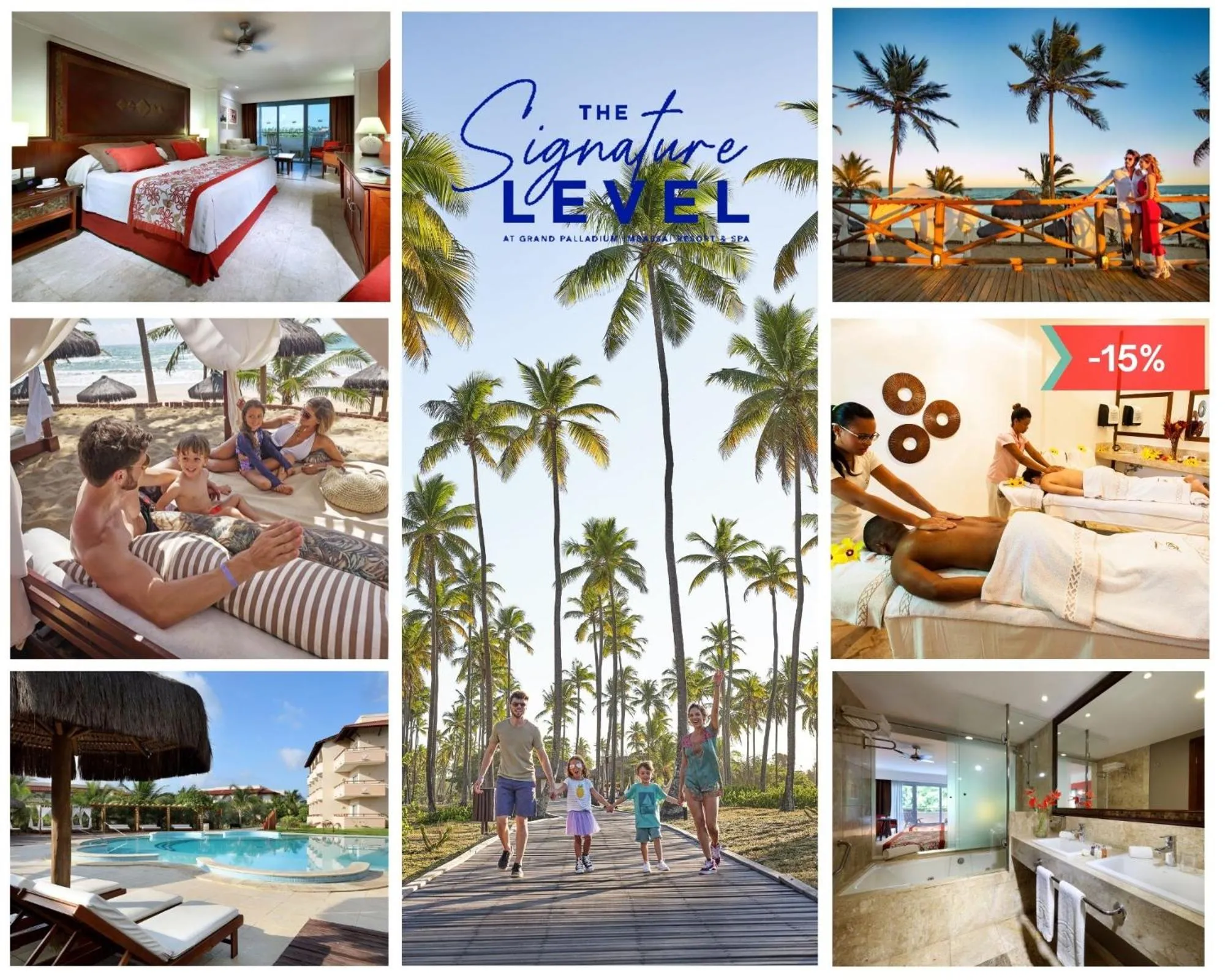 Signature Level Junior Suite - single occupancy in Grand Palladium Imbassaí Resort & Spa - All Inclusive