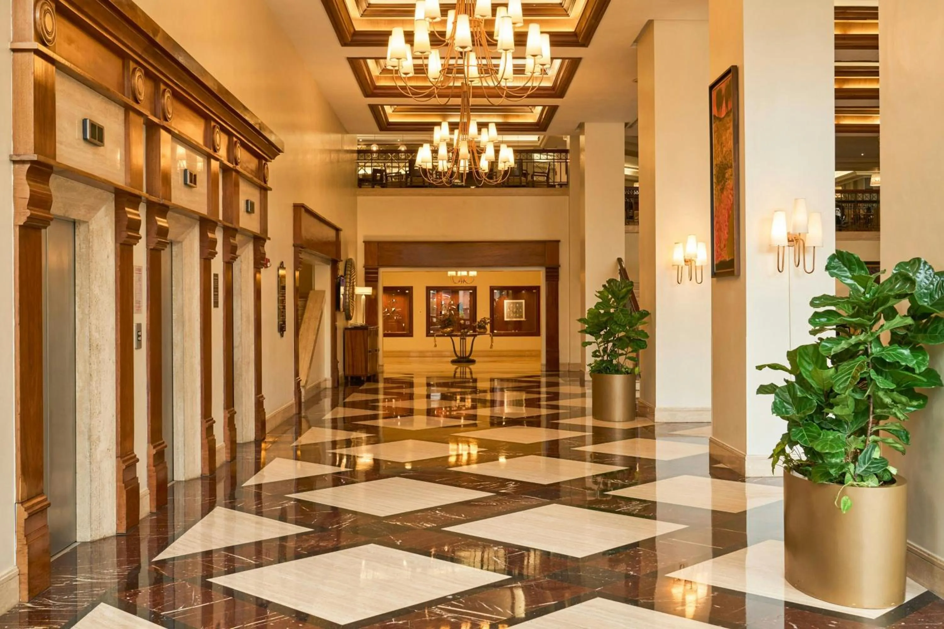 Lobby or reception in JW Marriott Caracas