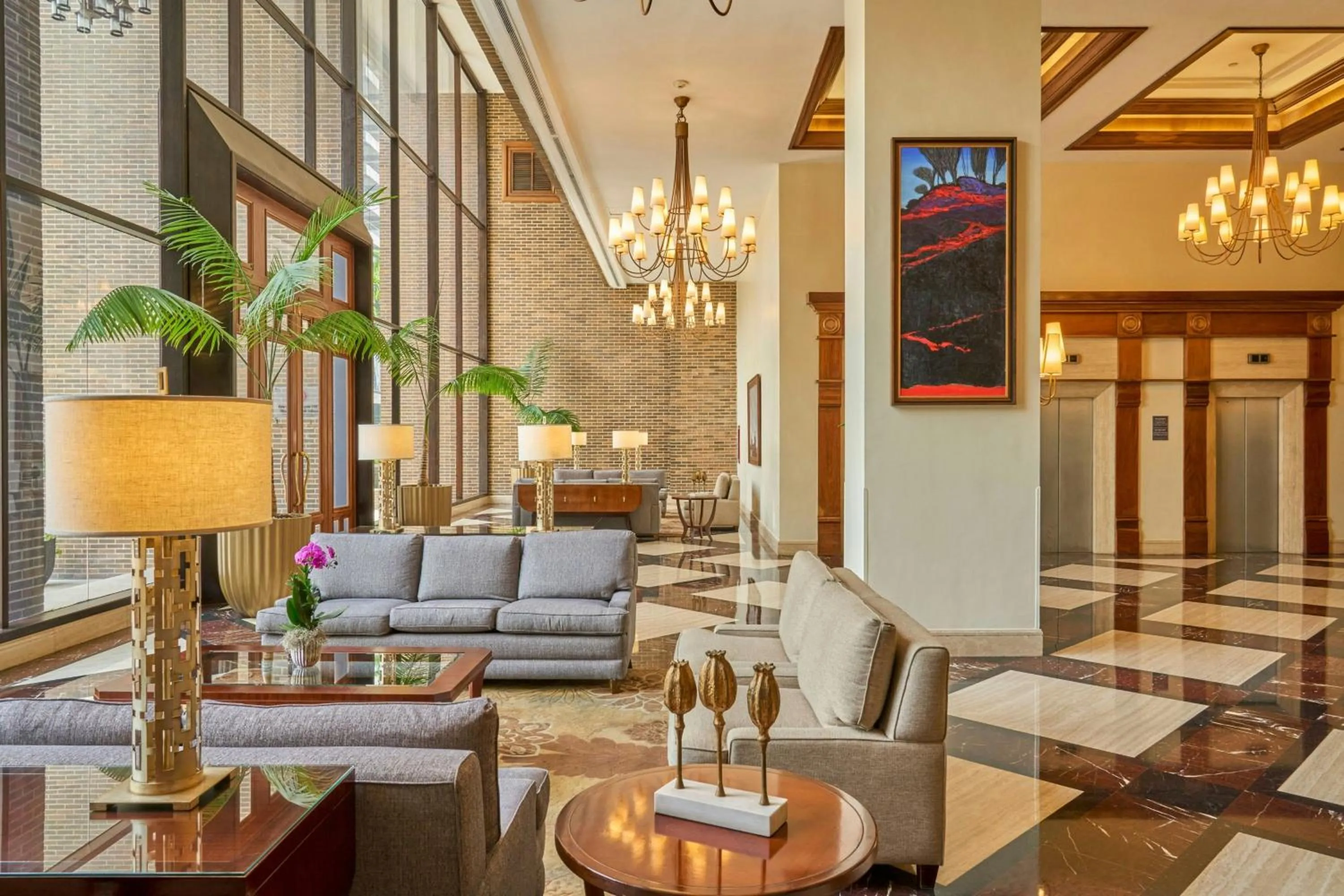 Lobby or reception in JW Marriott Caracas