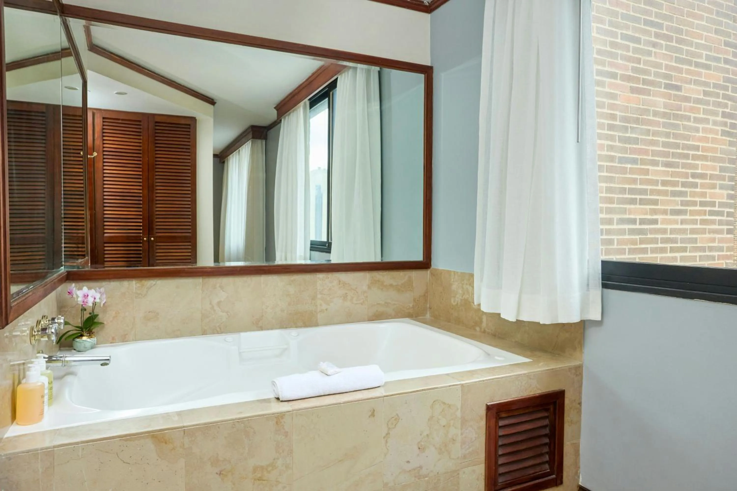 Bathroom in JW Marriott Caracas