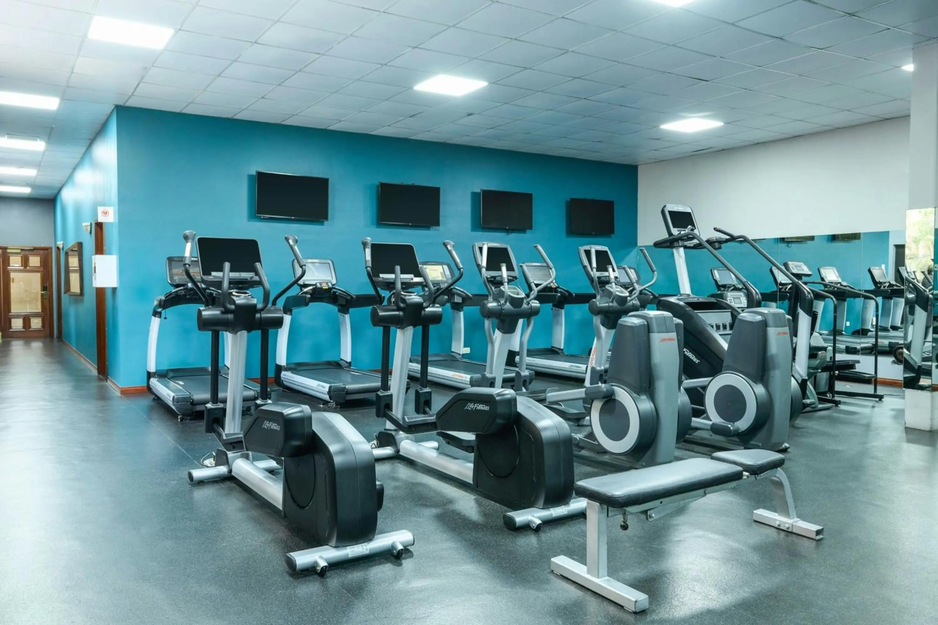 Fitness centre/facilities in JW Marriott Caracas