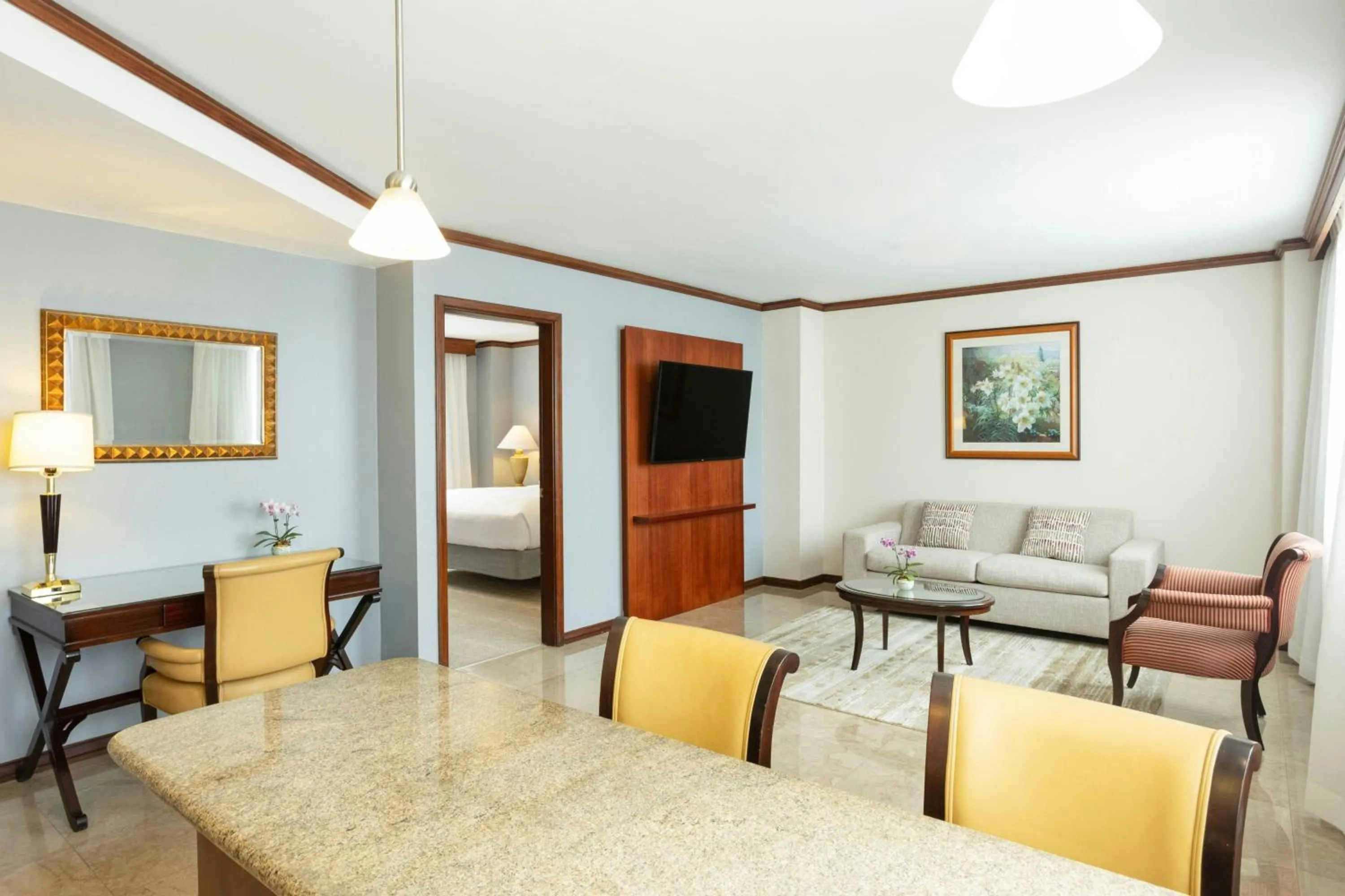 Photo of the whole room in JW Marriott Caracas