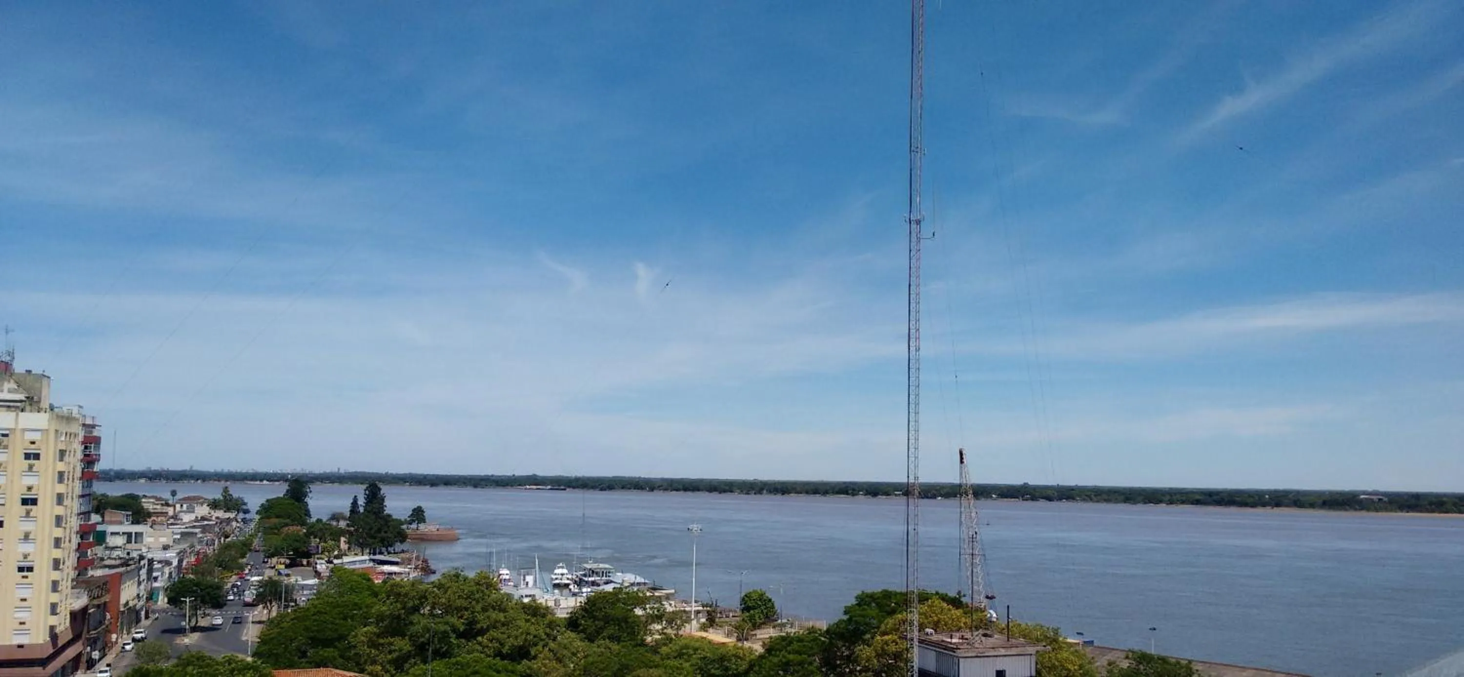 River view in La Rozada Suites