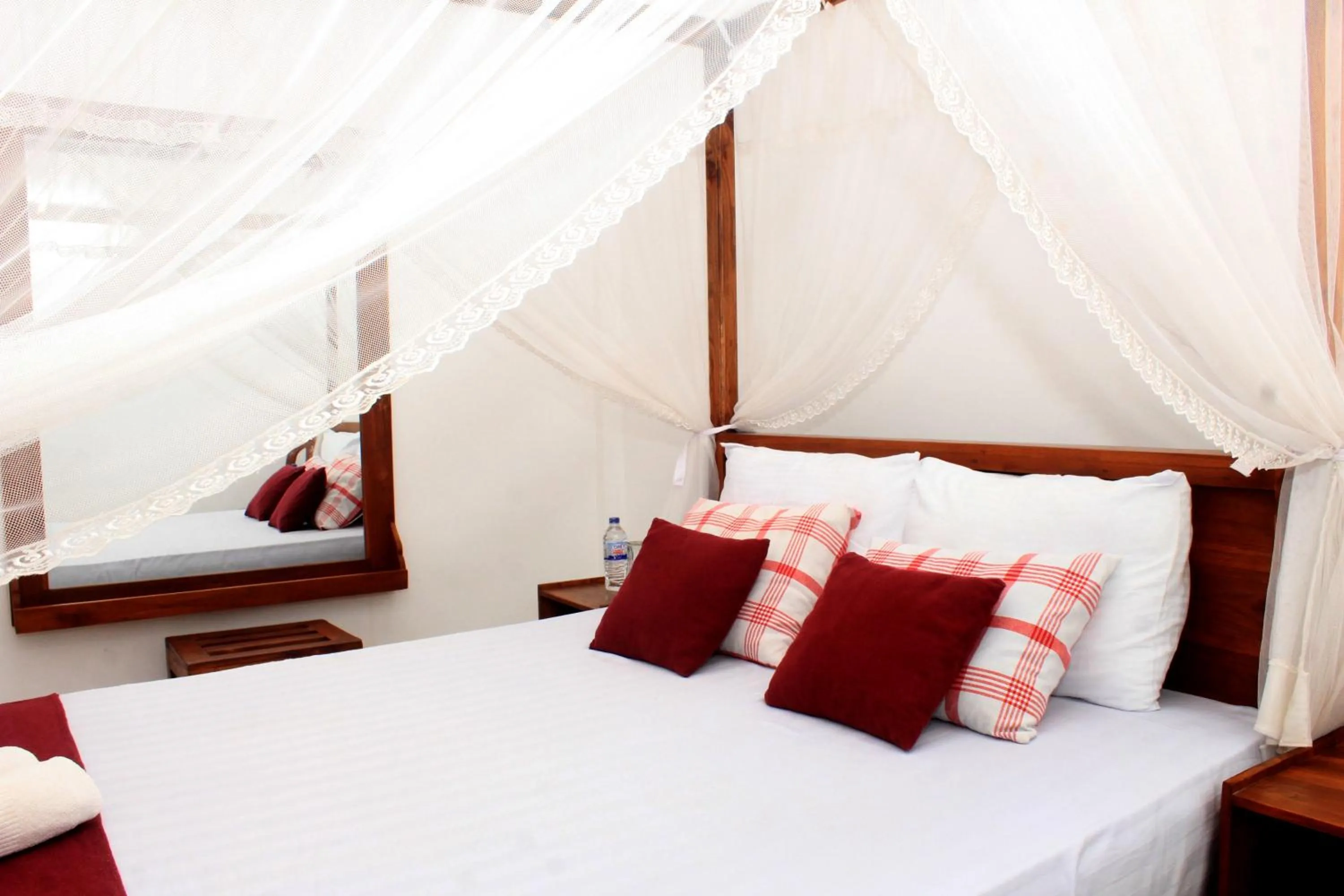 Bedroom, Bed in Green Hut Nature Resort