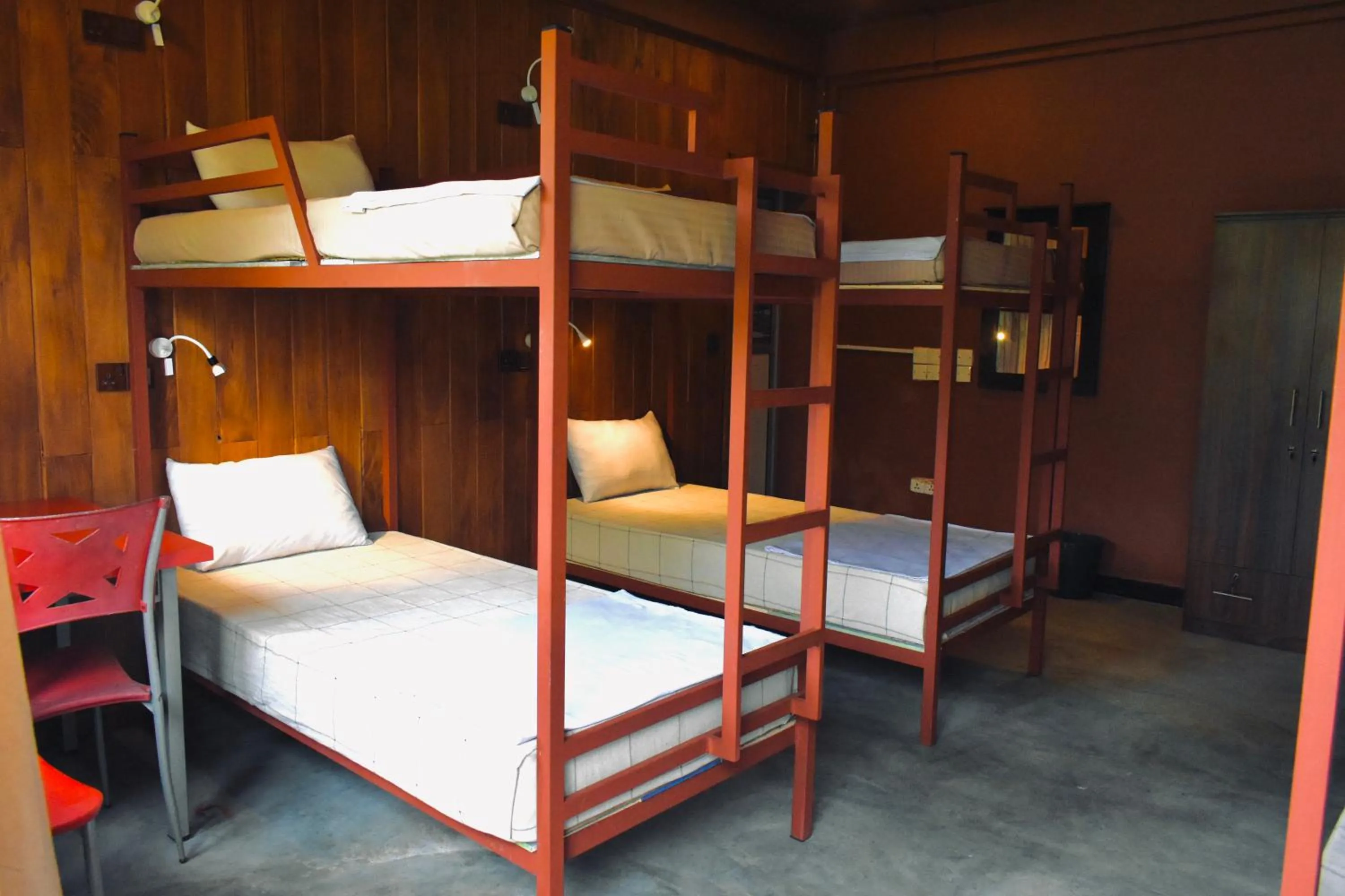 Bedroom, Bed in Green Hut Nature Resort