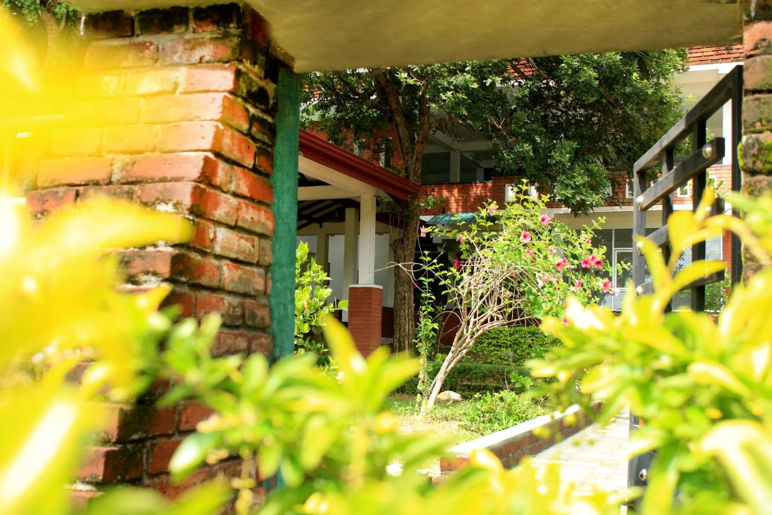 Garden in Green Hut Nature Resort