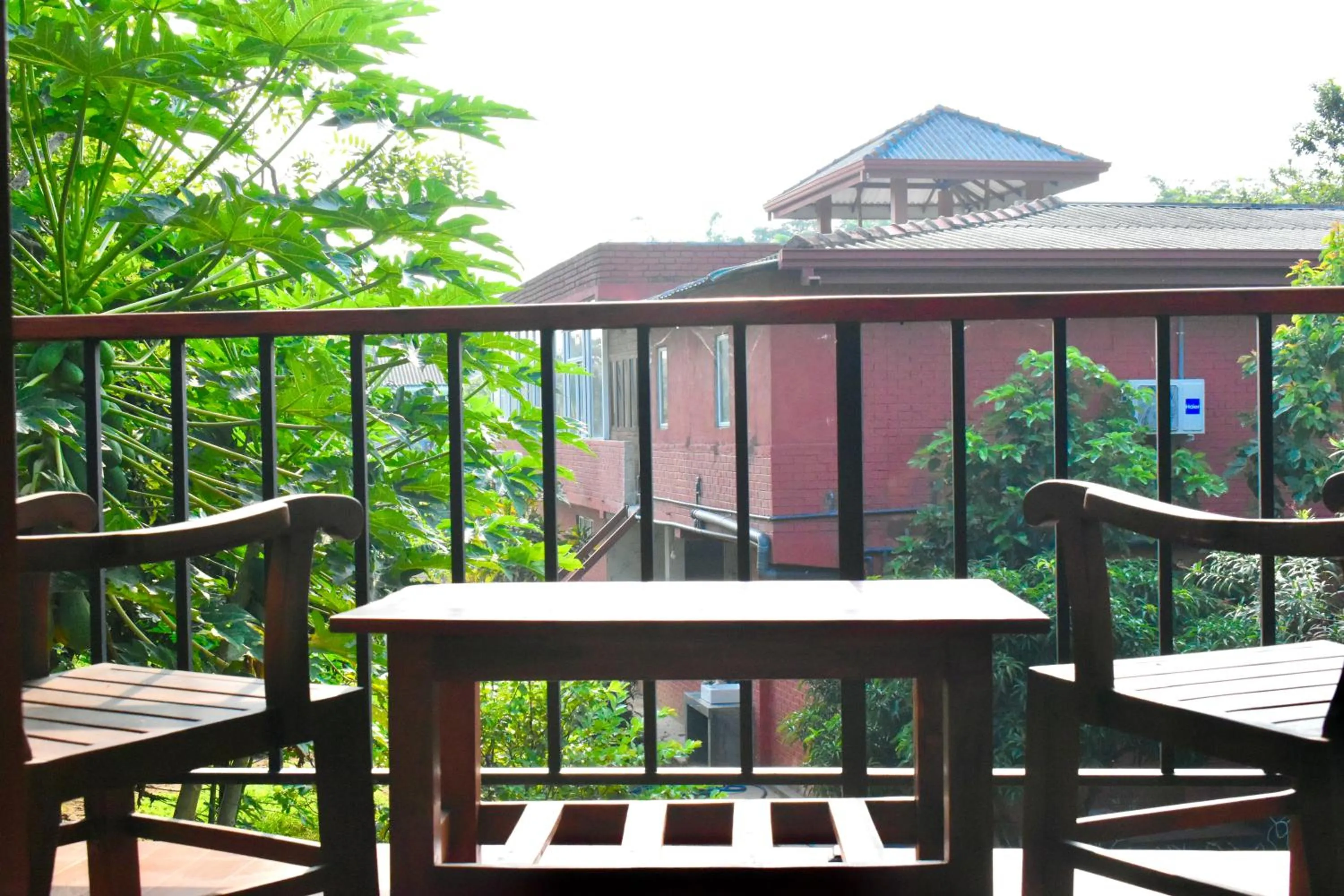 Garden view in Green Hut Nature Resort