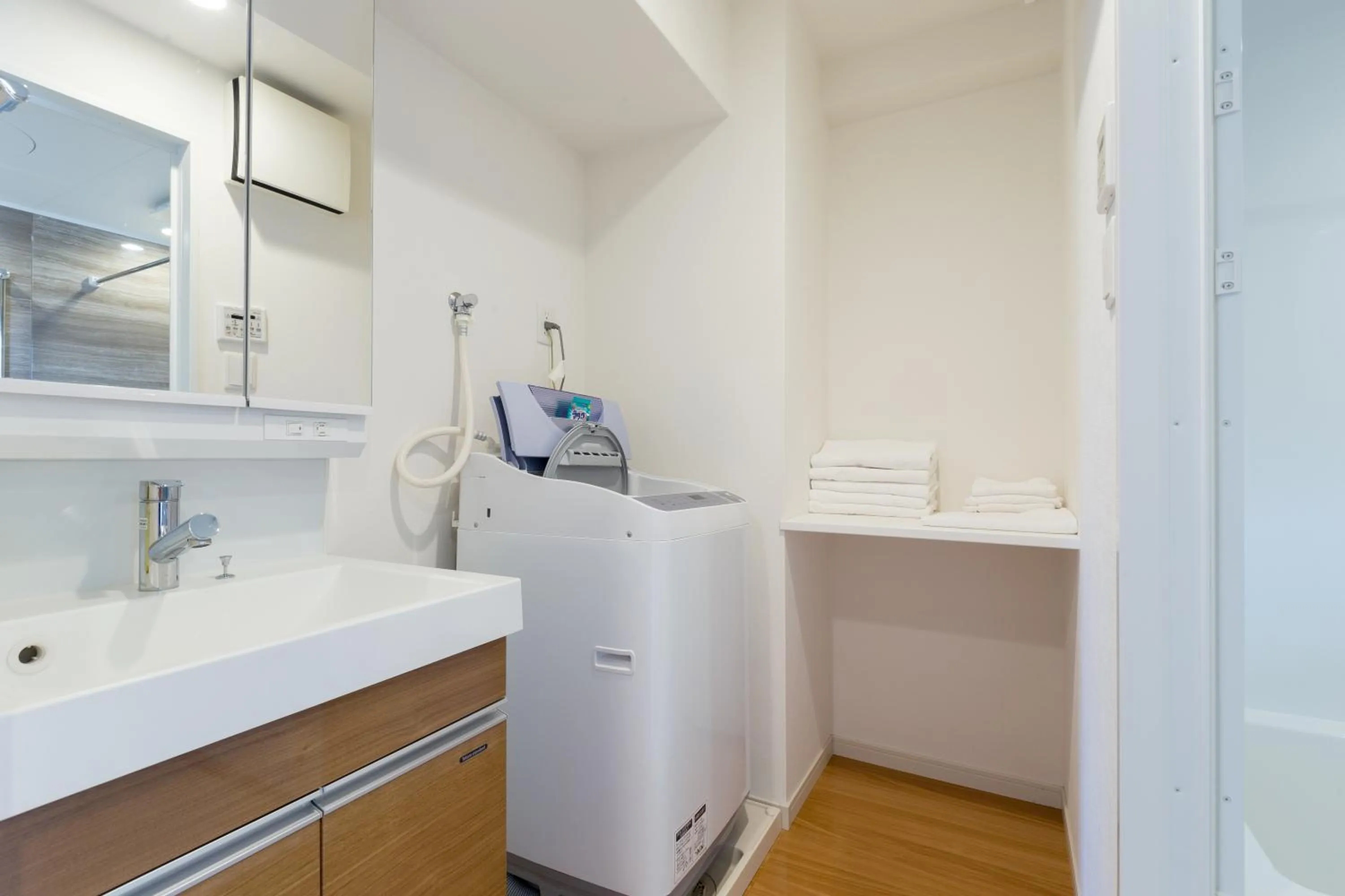 Bathroom in Residence Hotel Hakata 8