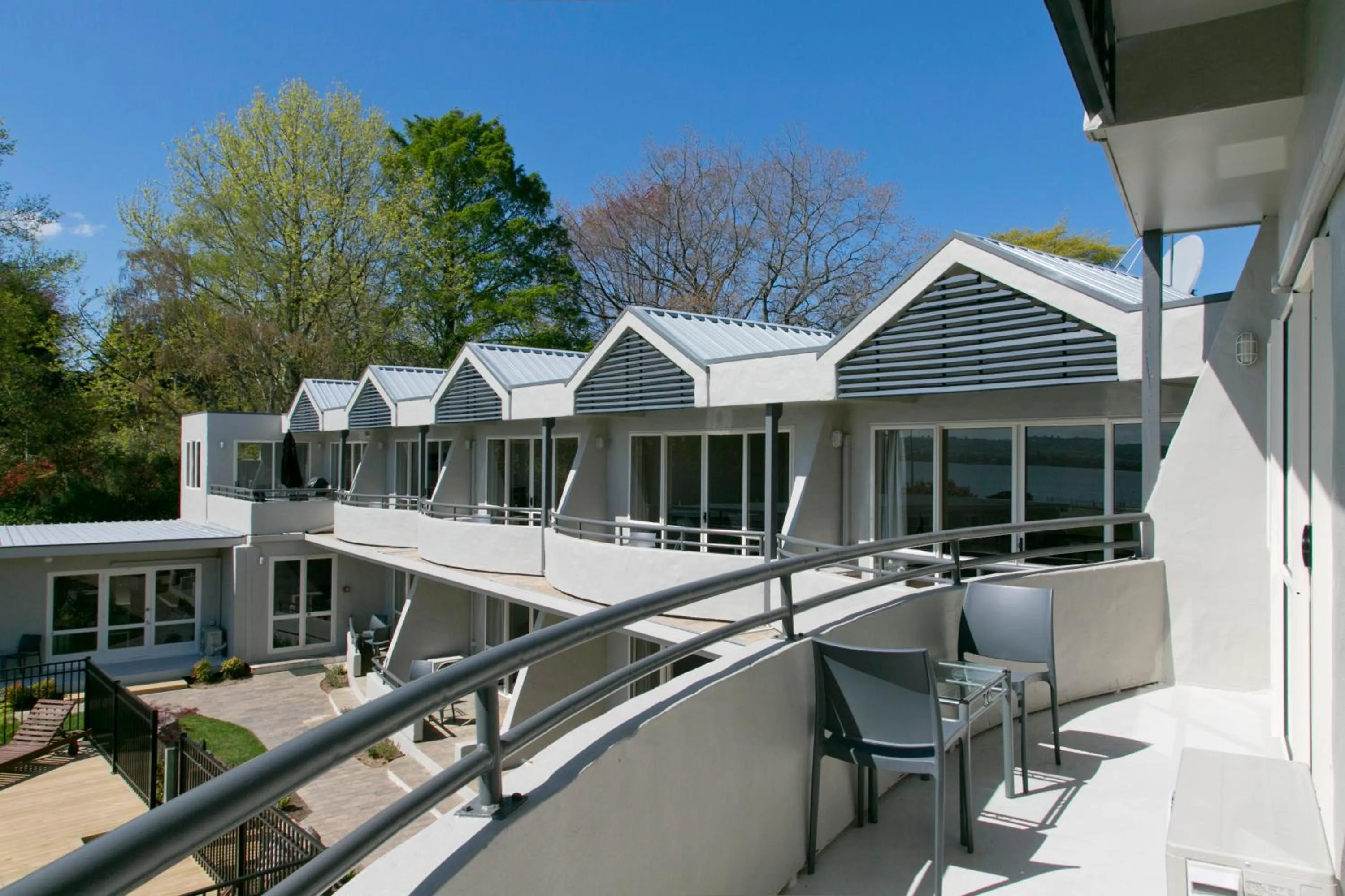 Property building in Anchorage Resort Taupo NZ