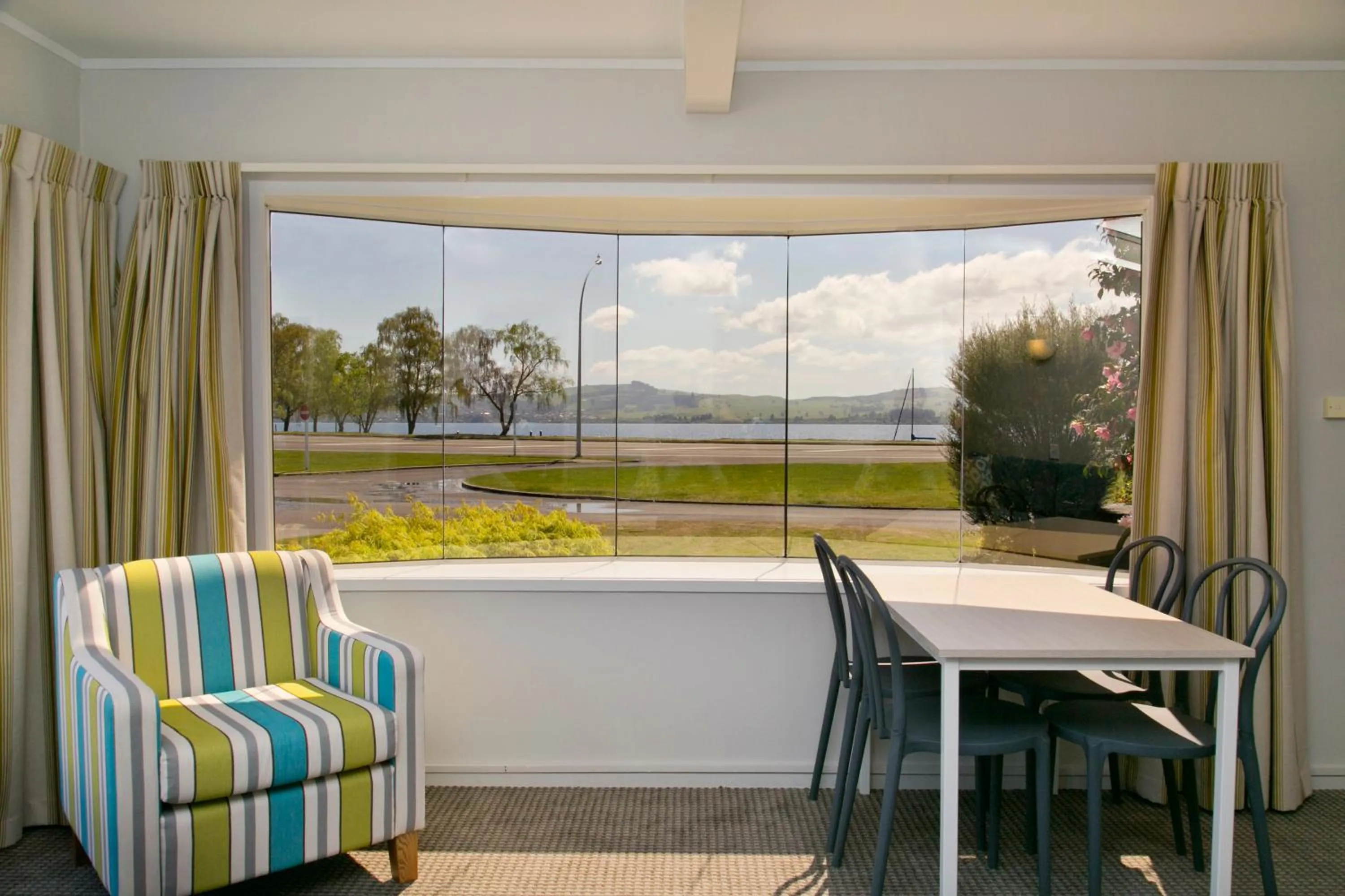 Lake view in Anchorage Resort Taupo NZ