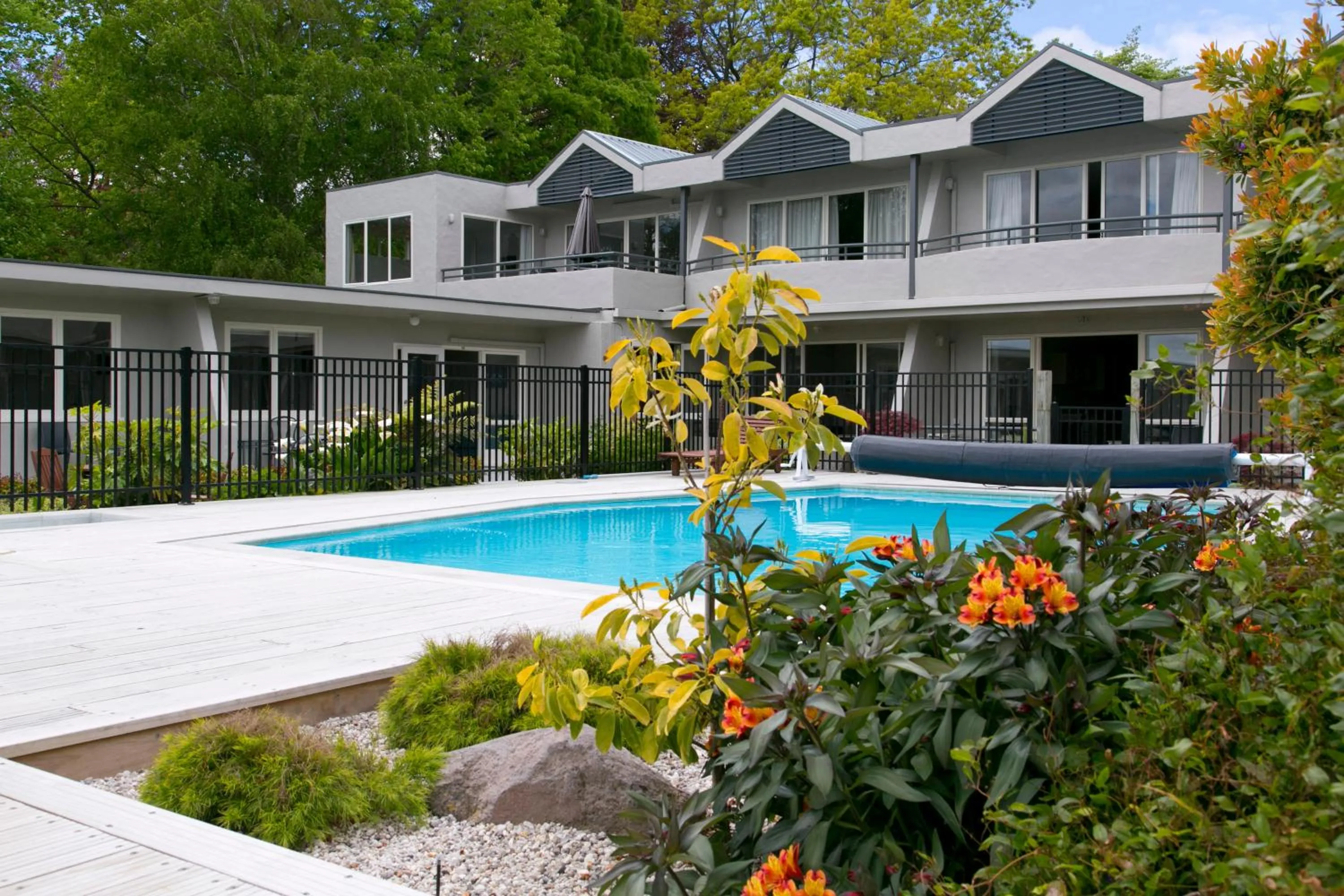 Property building in Anchorage Resort Taupo NZ