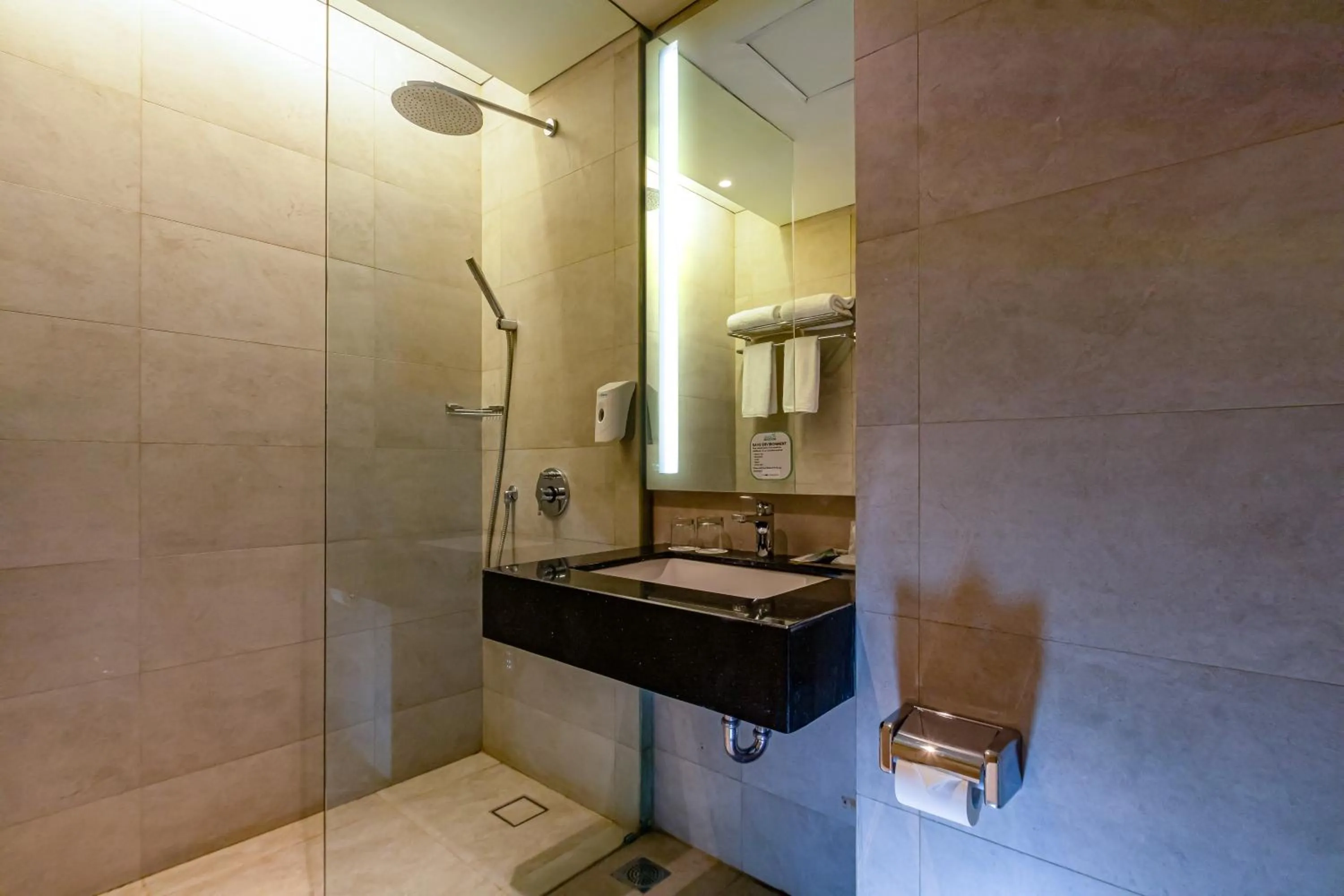 Bathroom in Hotel AYOLA Lippo Cikarang