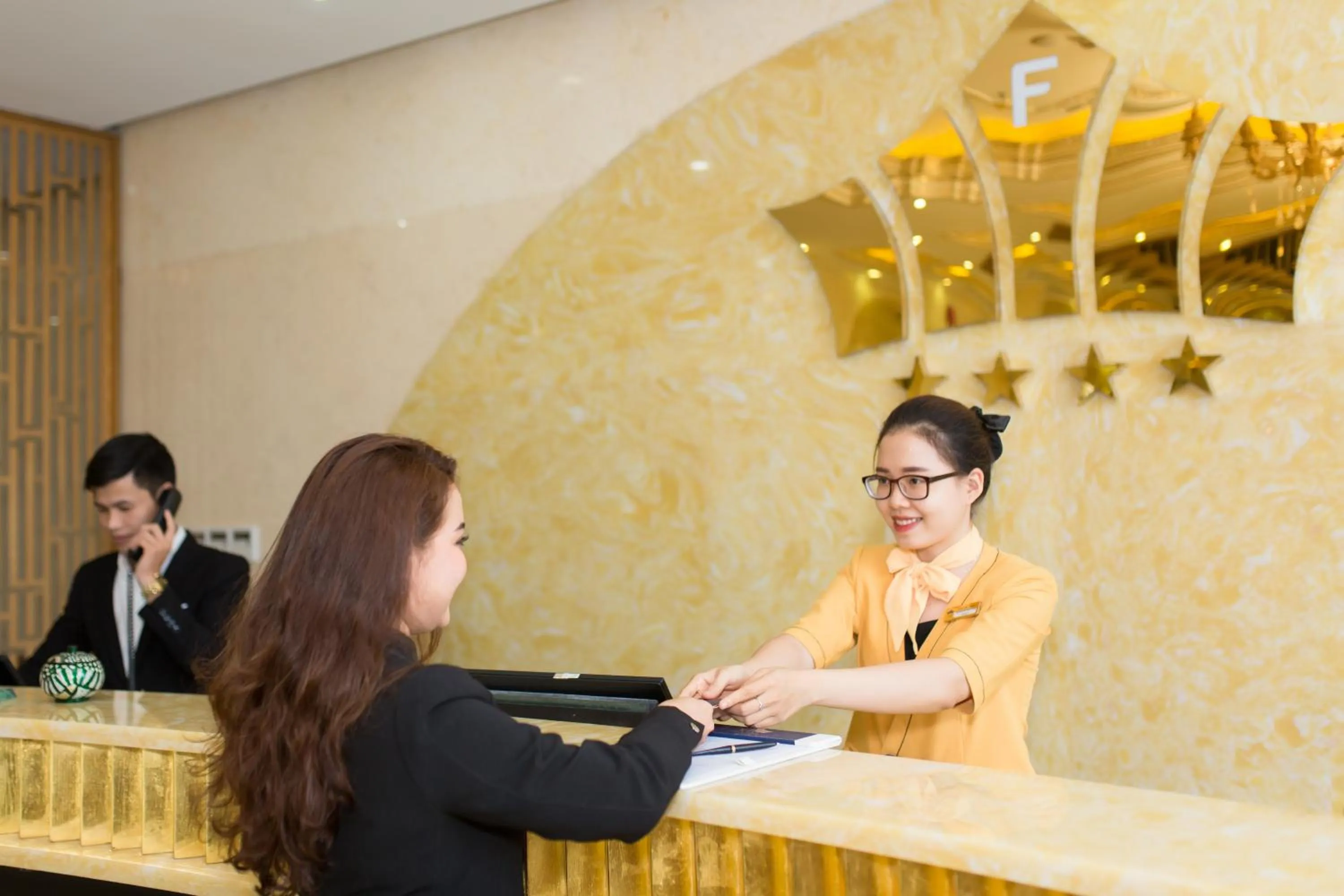 Communal lounge/ TV room in Fivitel Da Nang