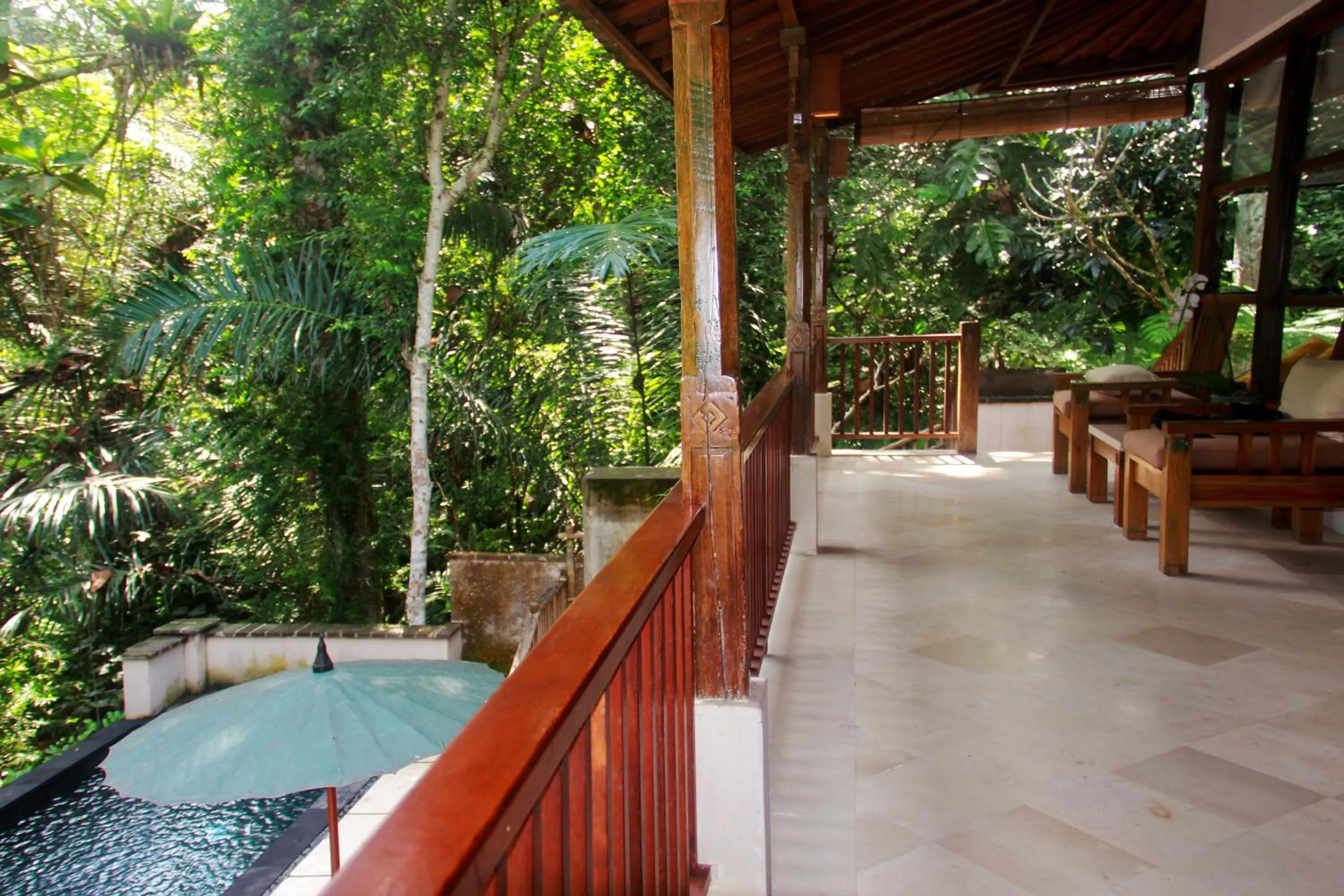 Balcony/Terrace in Alam Ubud Culture Villas And Residences