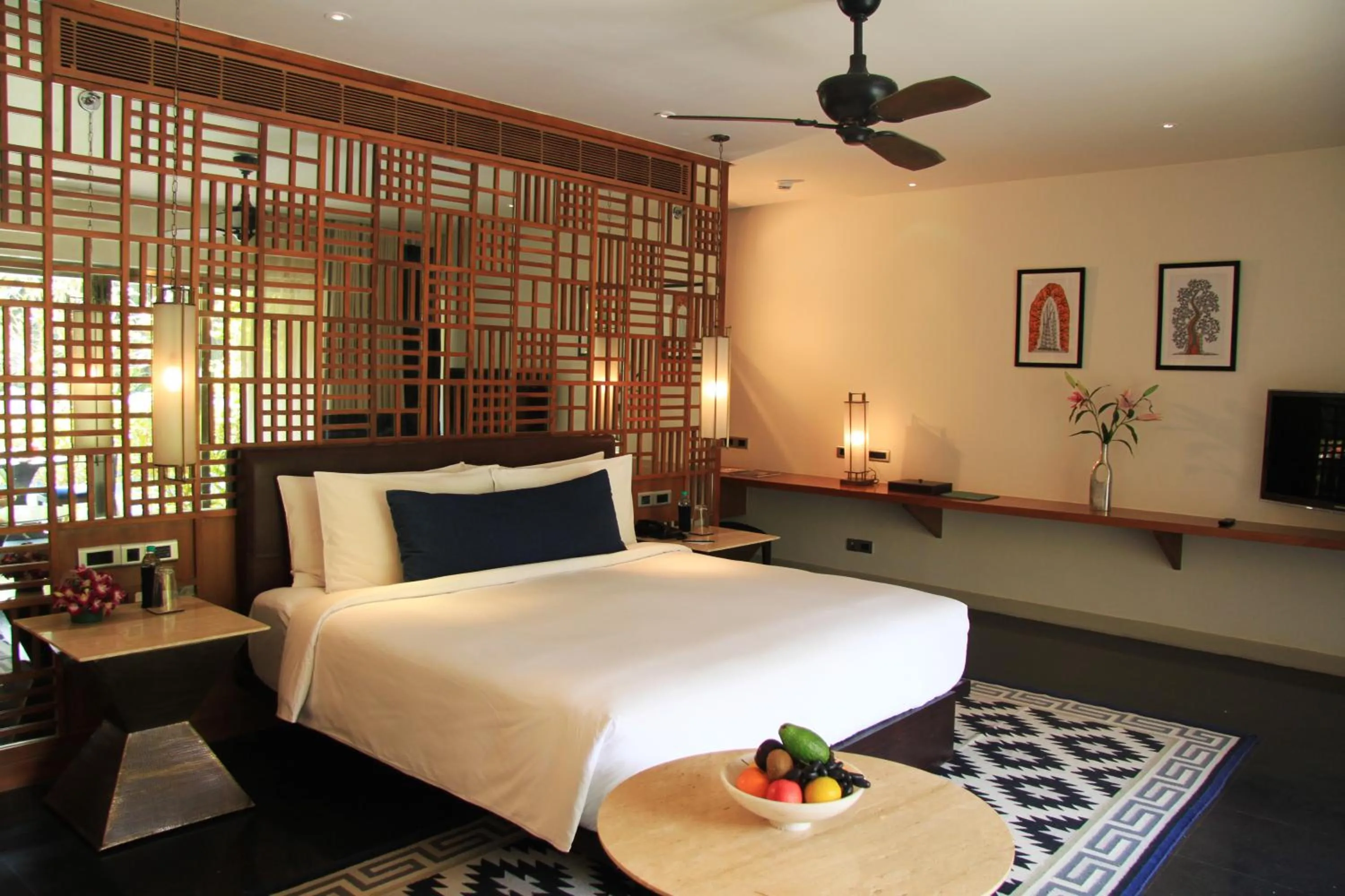 Photo of the whole room, Bed in Alila Diwa Goa - A Hyatt Brand