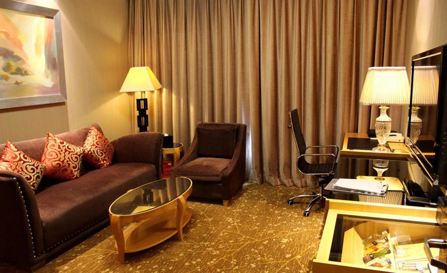 Living room in Panyu Hotel