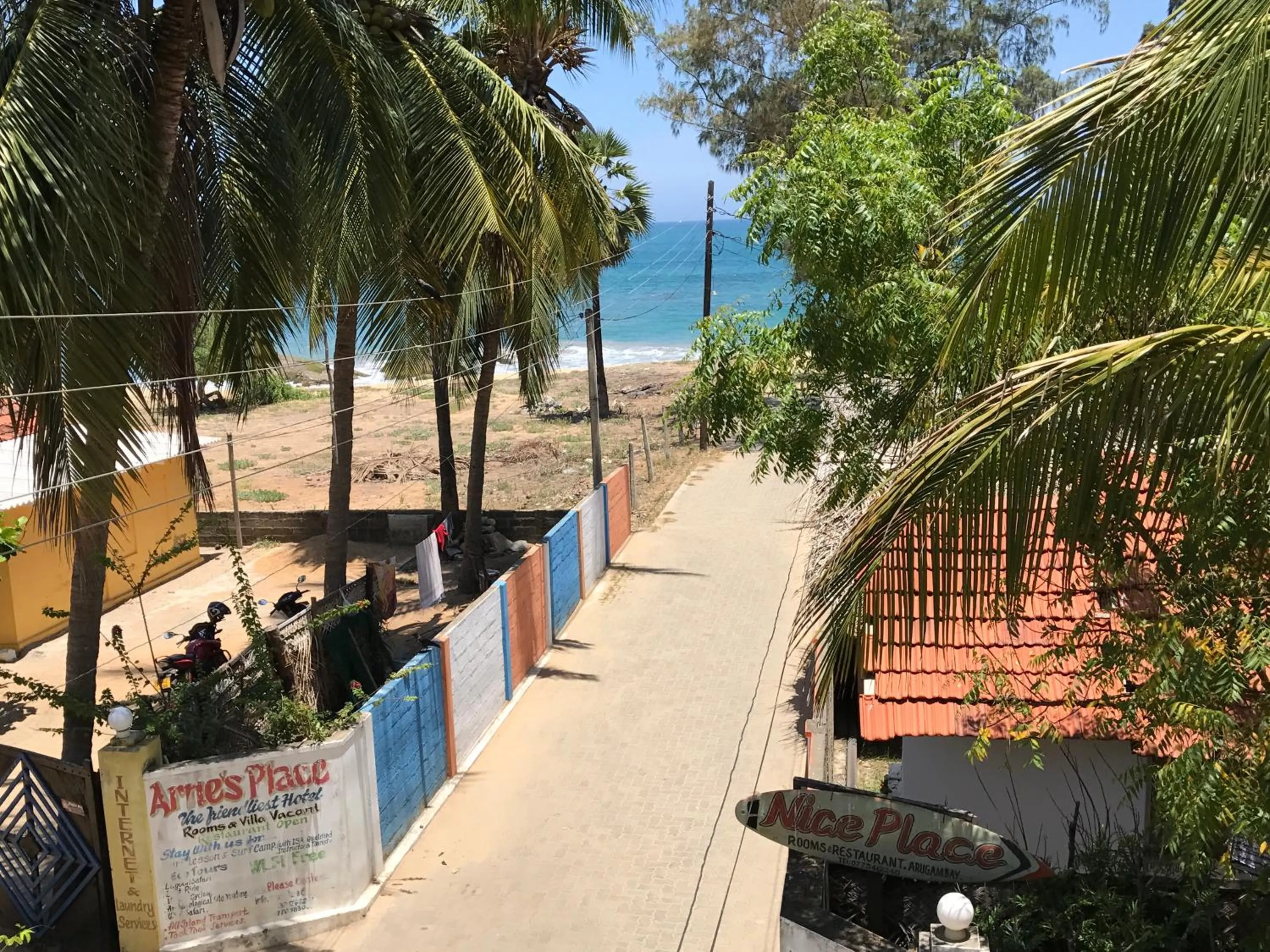 On site in Nice Place Beach Hotel