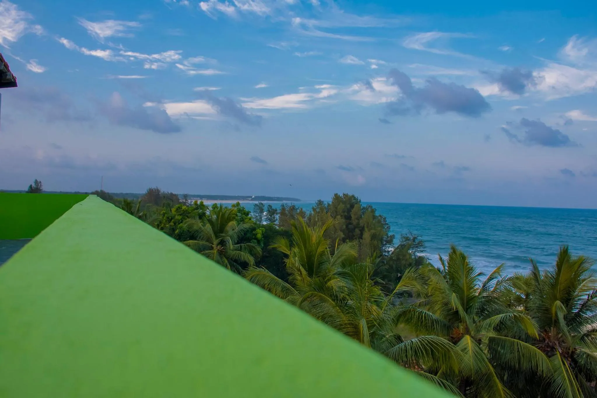Balcony/Terrace in Nice Place Beach Hotel