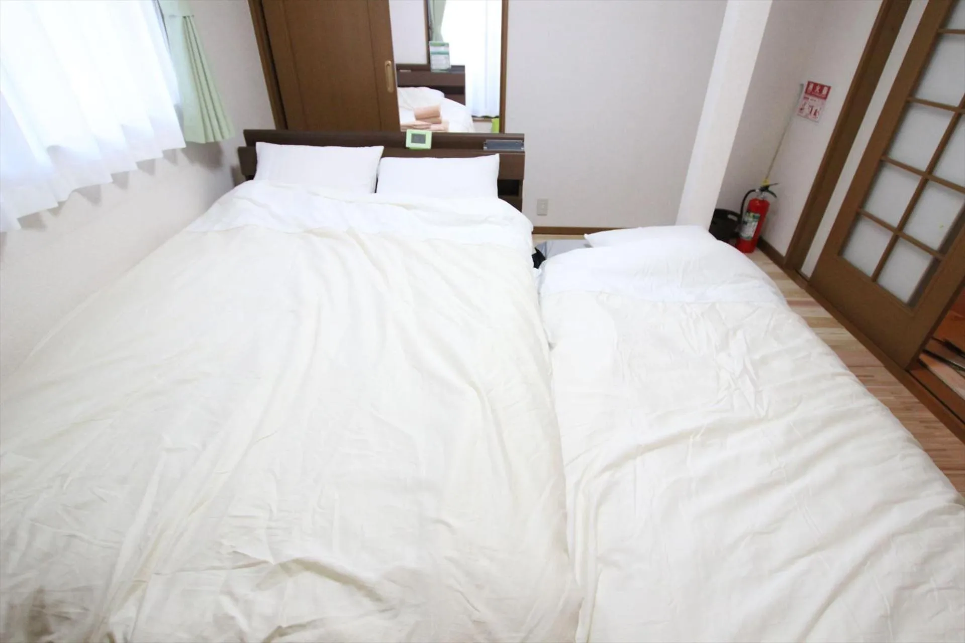 Bed in Nagomiya Kyoto Minami-Enmachi