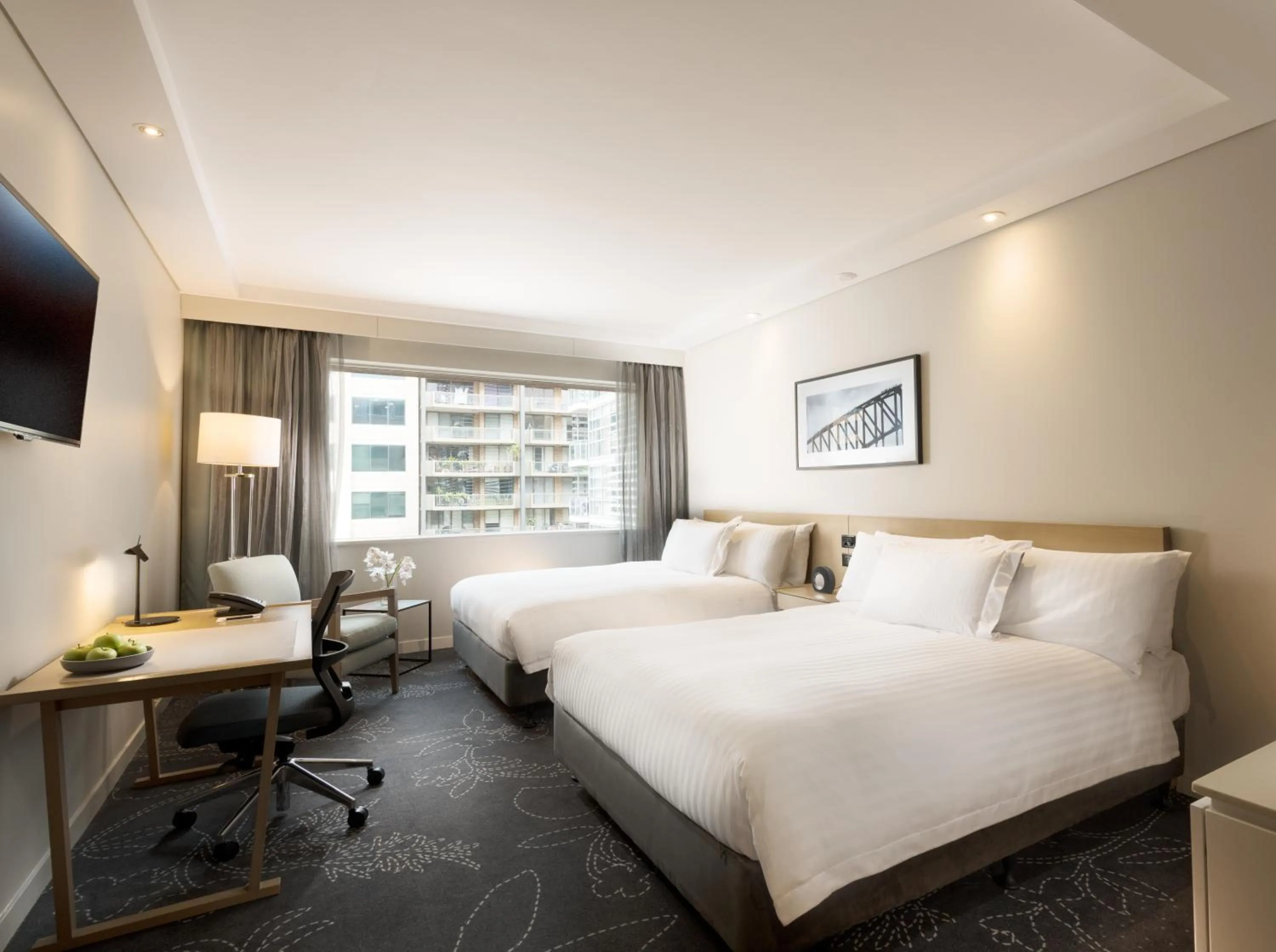 Photo of the whole room, Bed in PARKROYAL Darling Harbour, Sydney