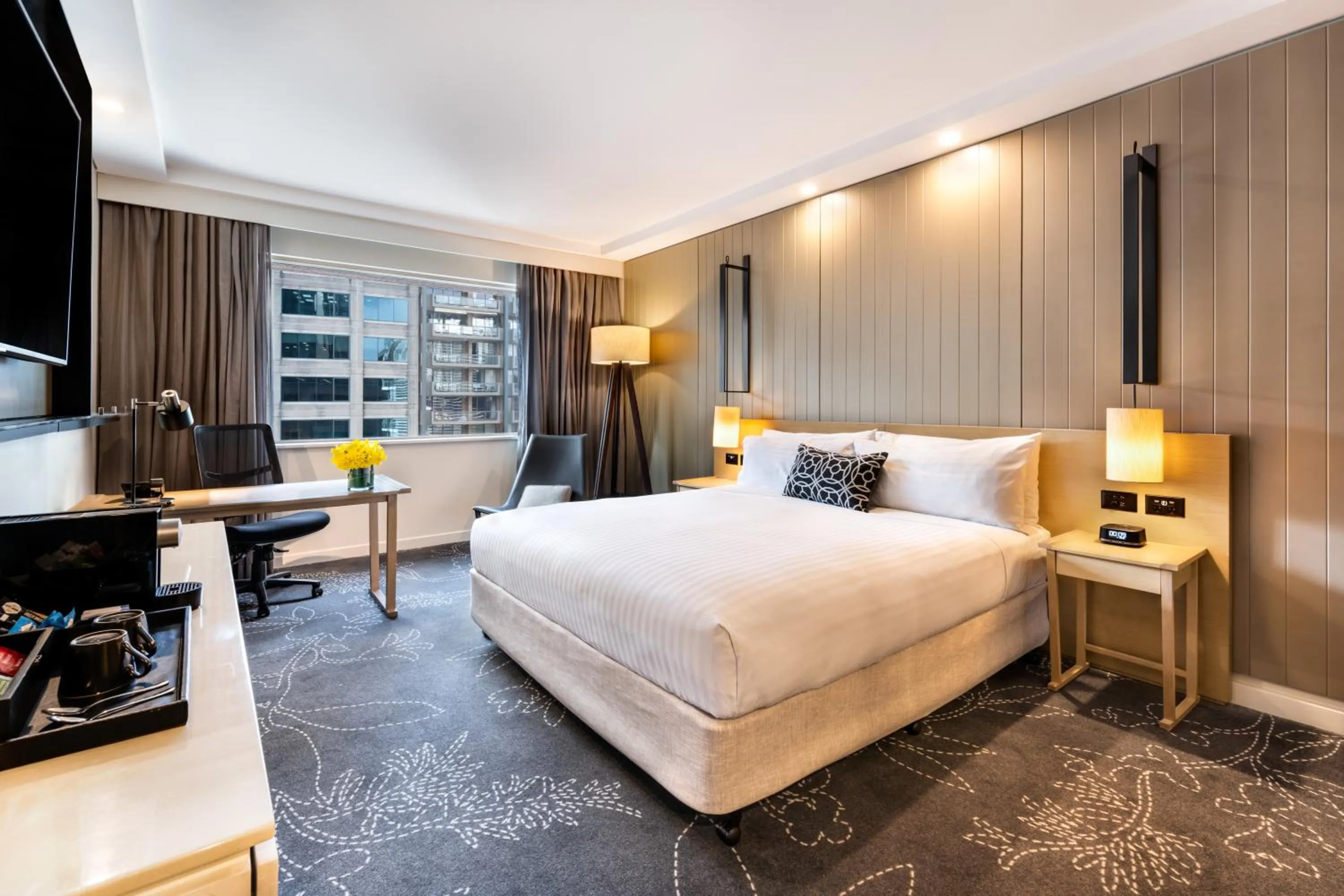 Photo of the whole room, Bed in PARKROYAL Darling Harbour, Sydney