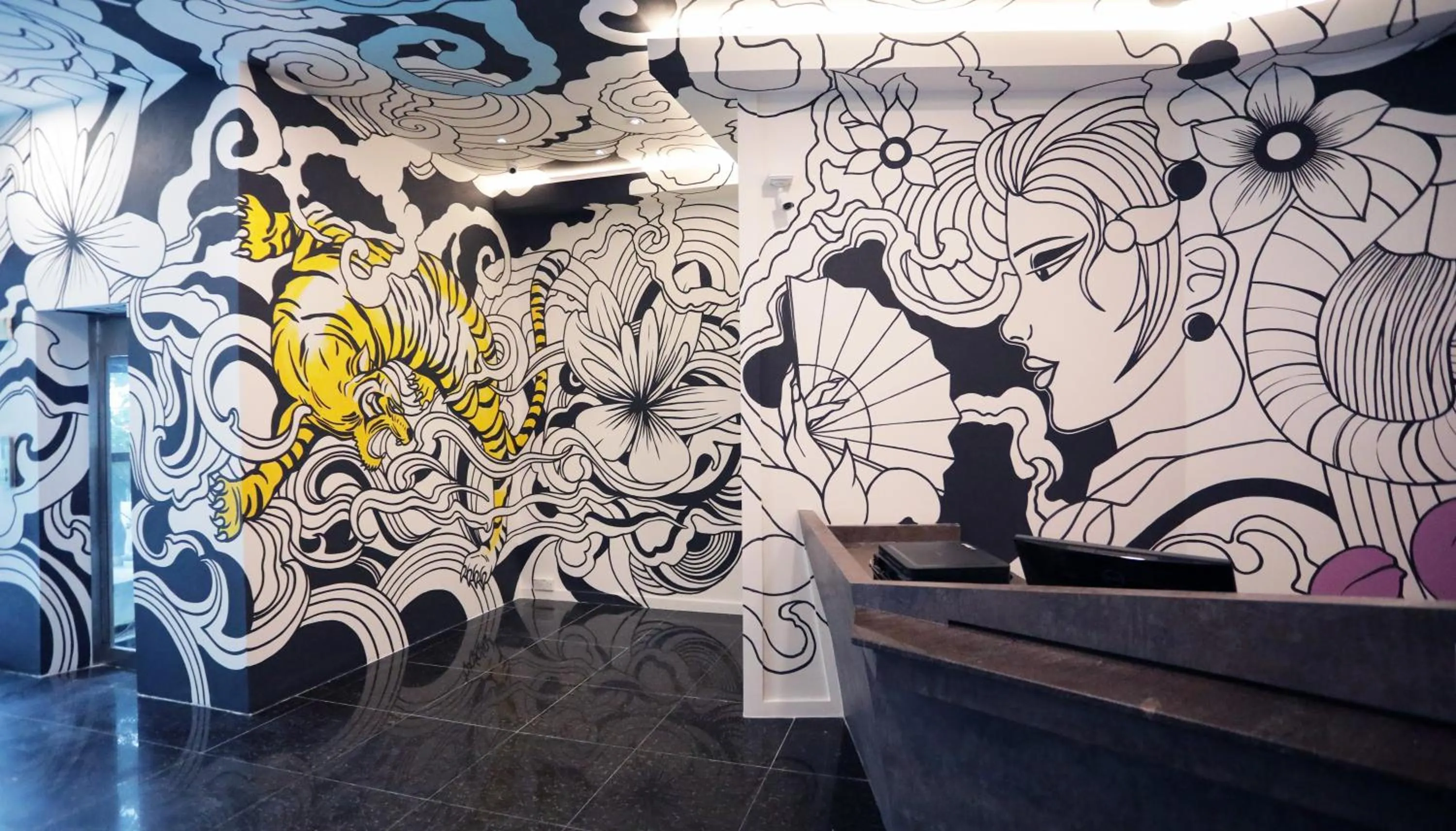 Lobby or reception in Vivids Hotel