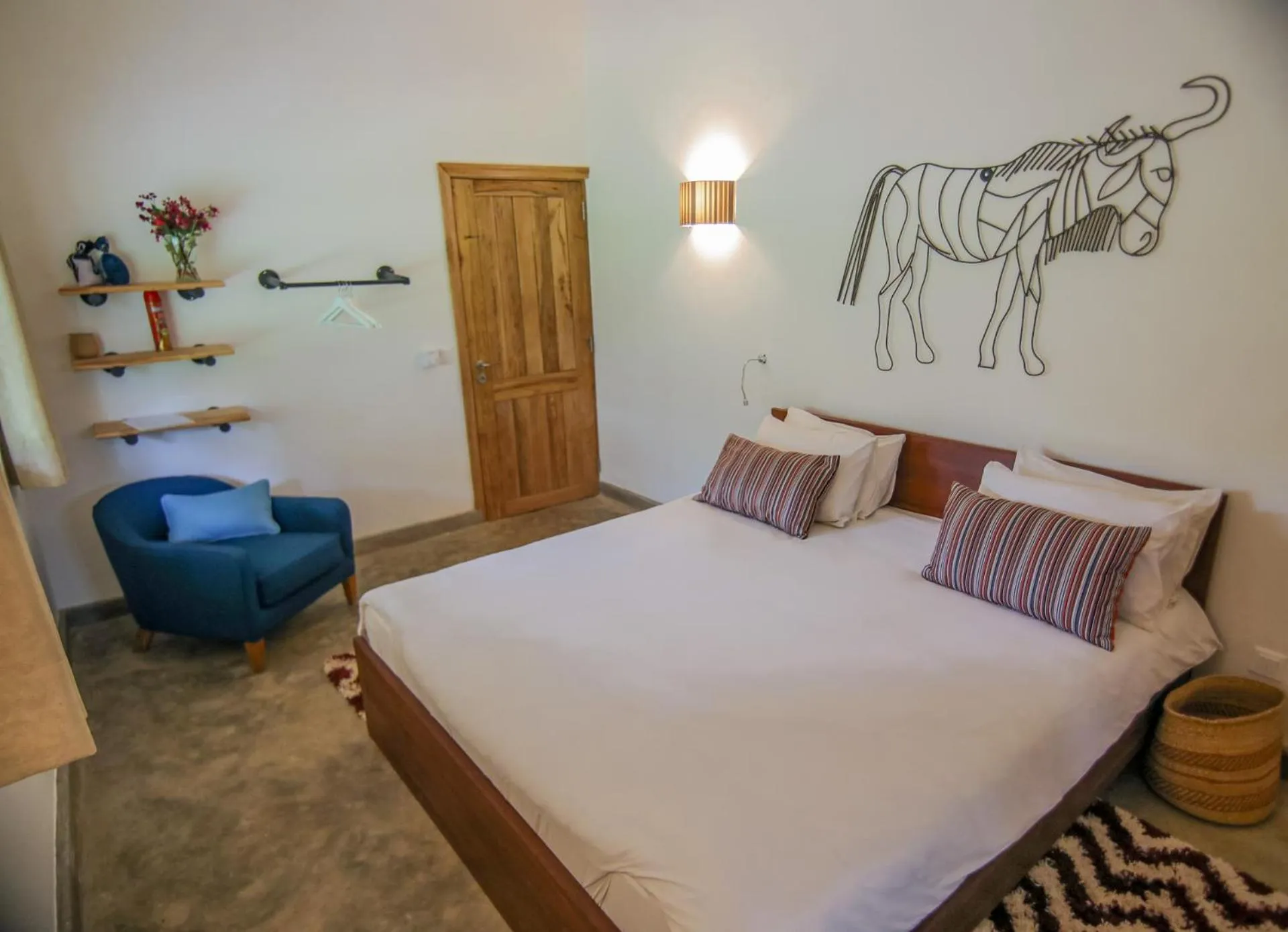 Bed in Arusha Villa Karamu Coffee Estate