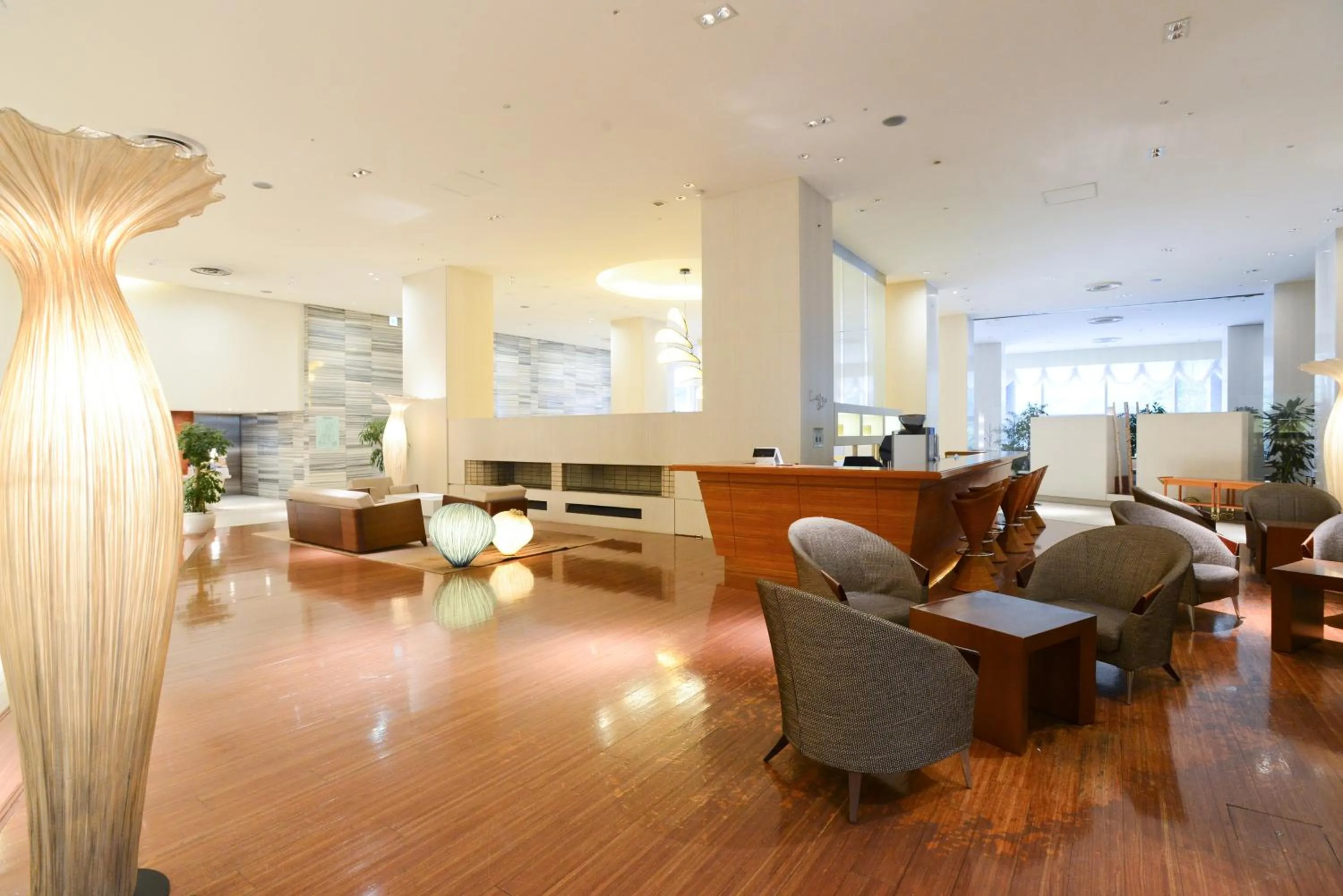 Lobby or reception in Sapporo Park Hotel