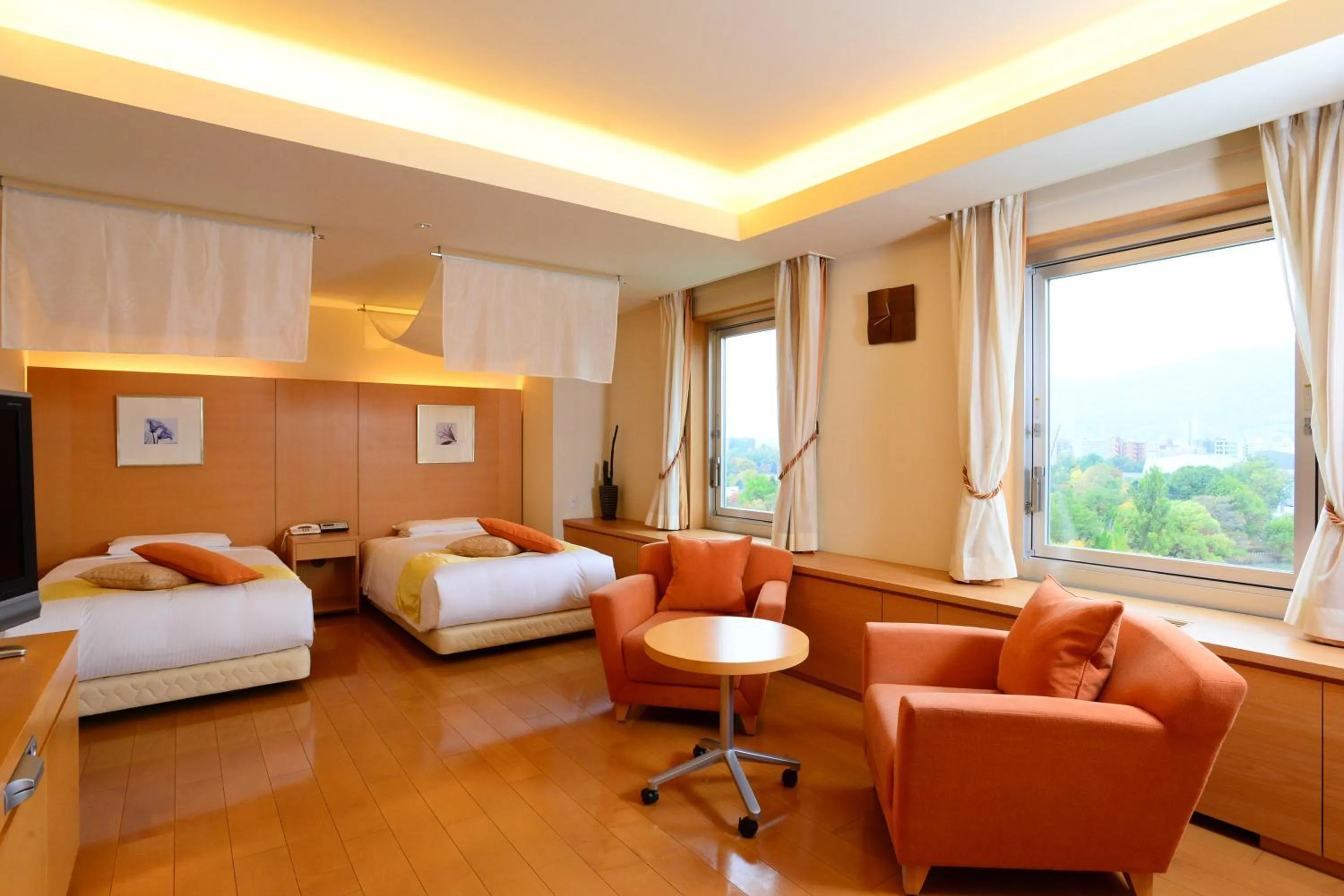 Executive Floor Premium Twin Room with City View (2 Adults) - Non-Smoking in Sapporo Park Hotel