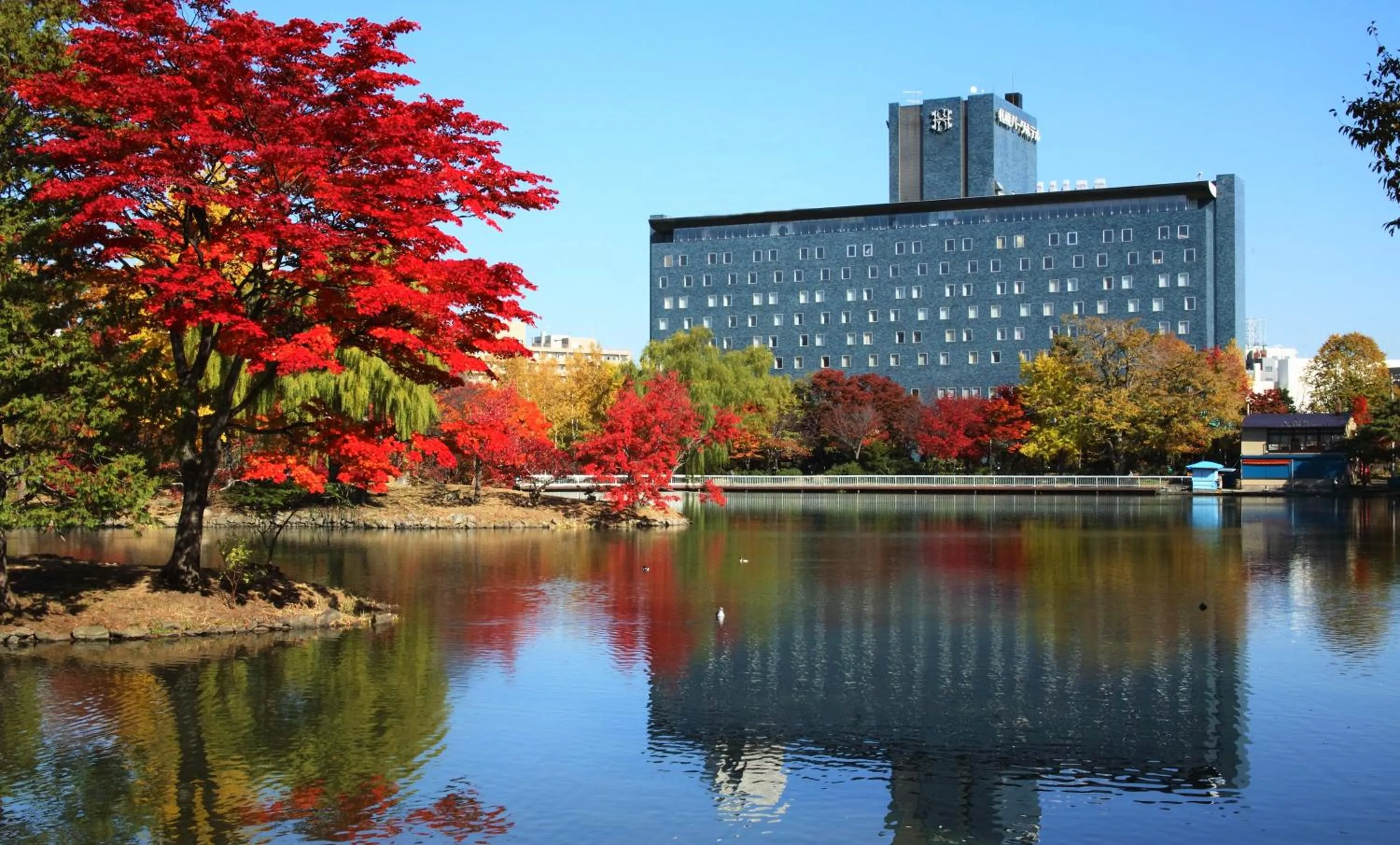 Property building in Sapporo Park Hotel