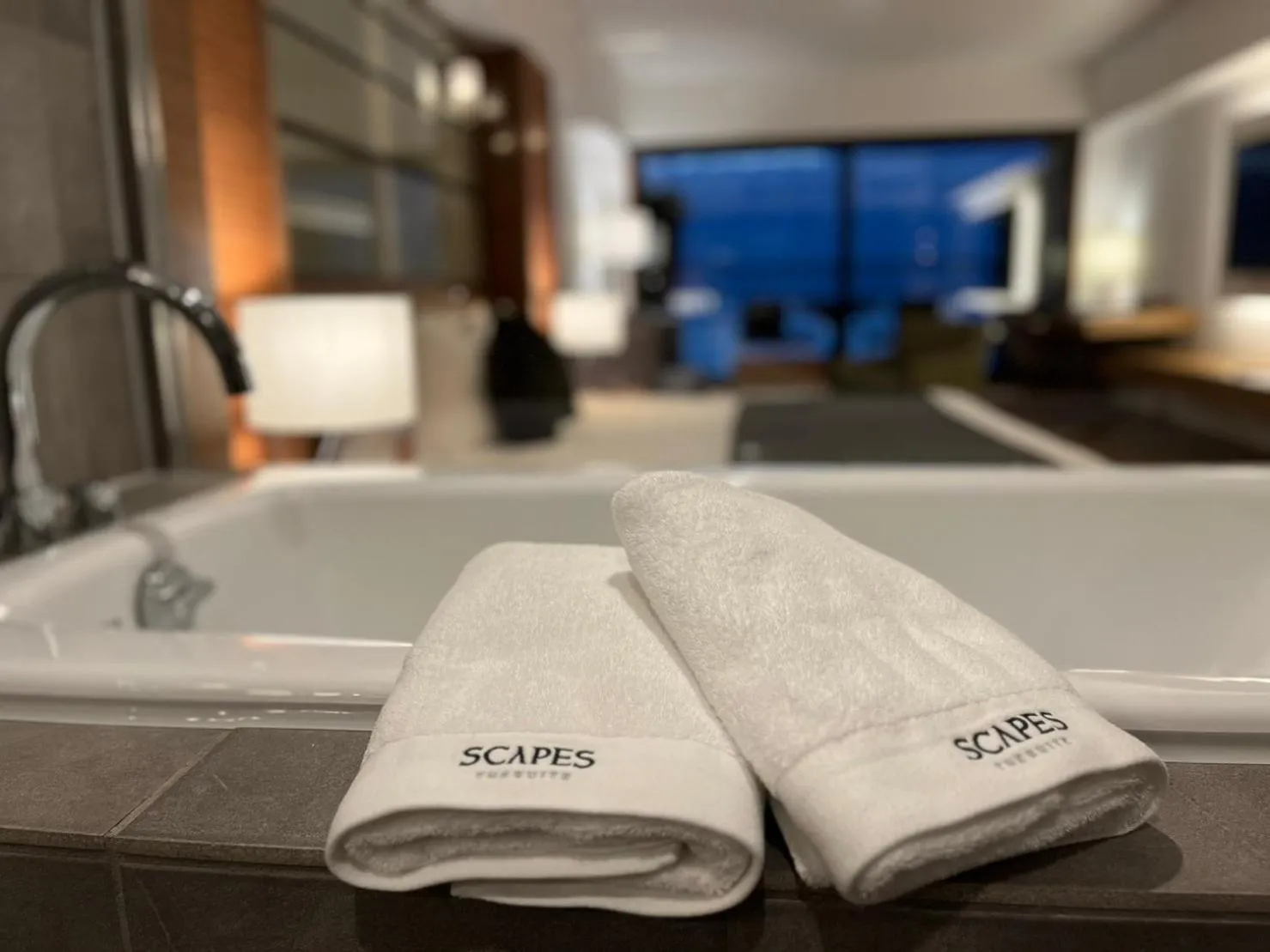 Bathroom in Scapes The Suite