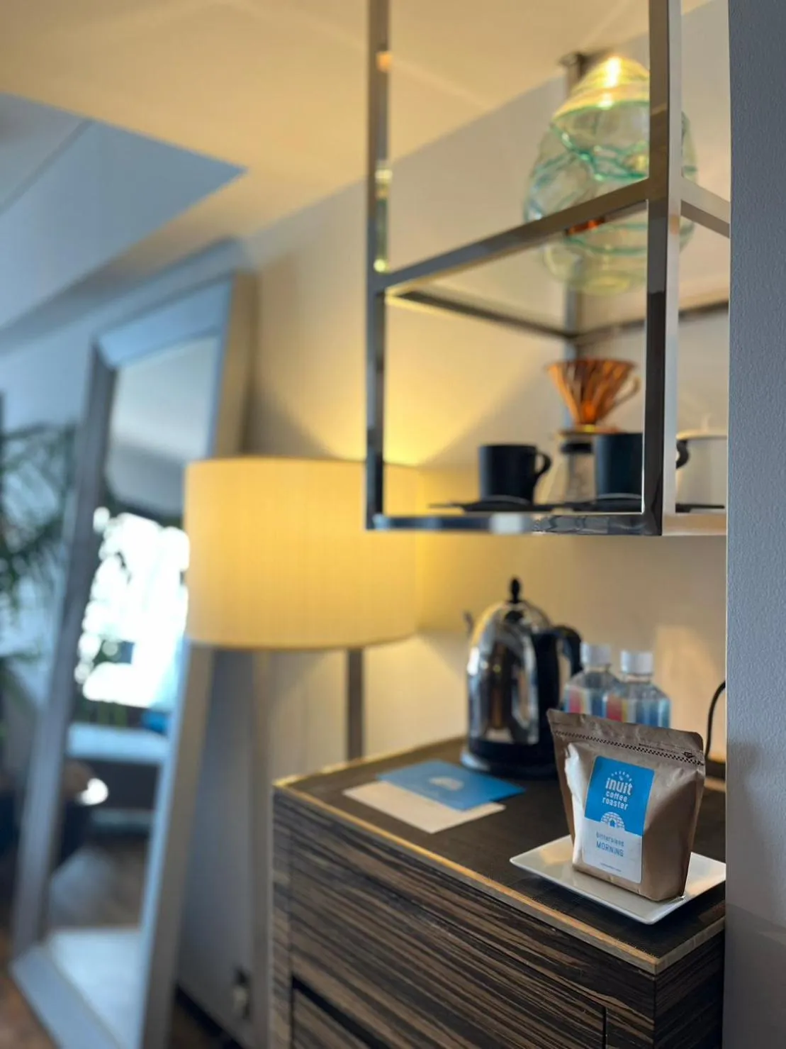 Coffee/tea facilities in Scapes The Suite