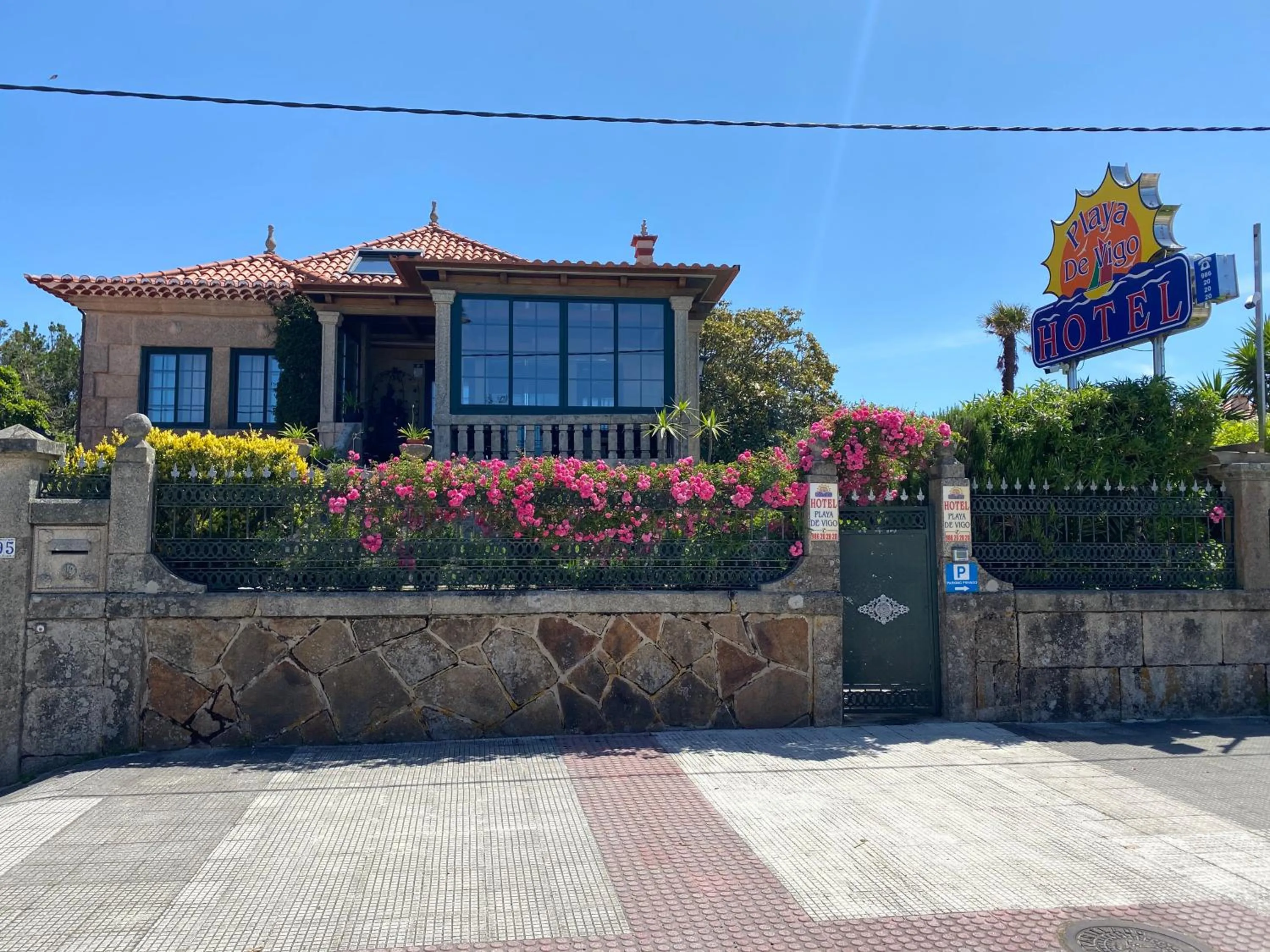 Property building in Hotel Playa Samil Vigo