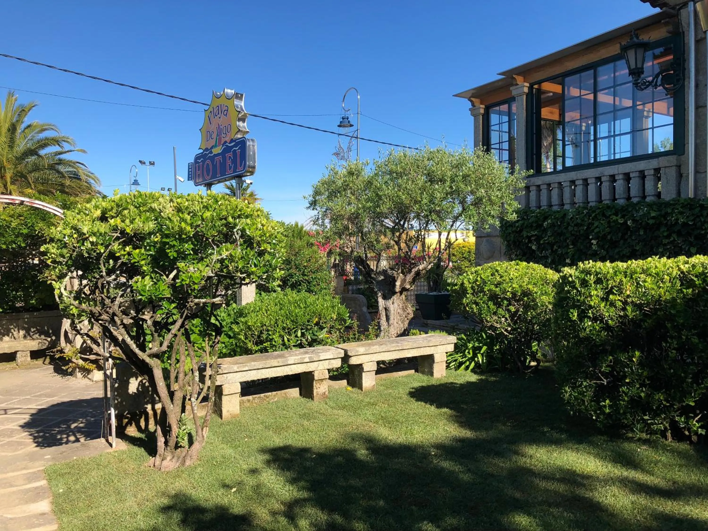 Garden in Hotel Playa Samil Vigo