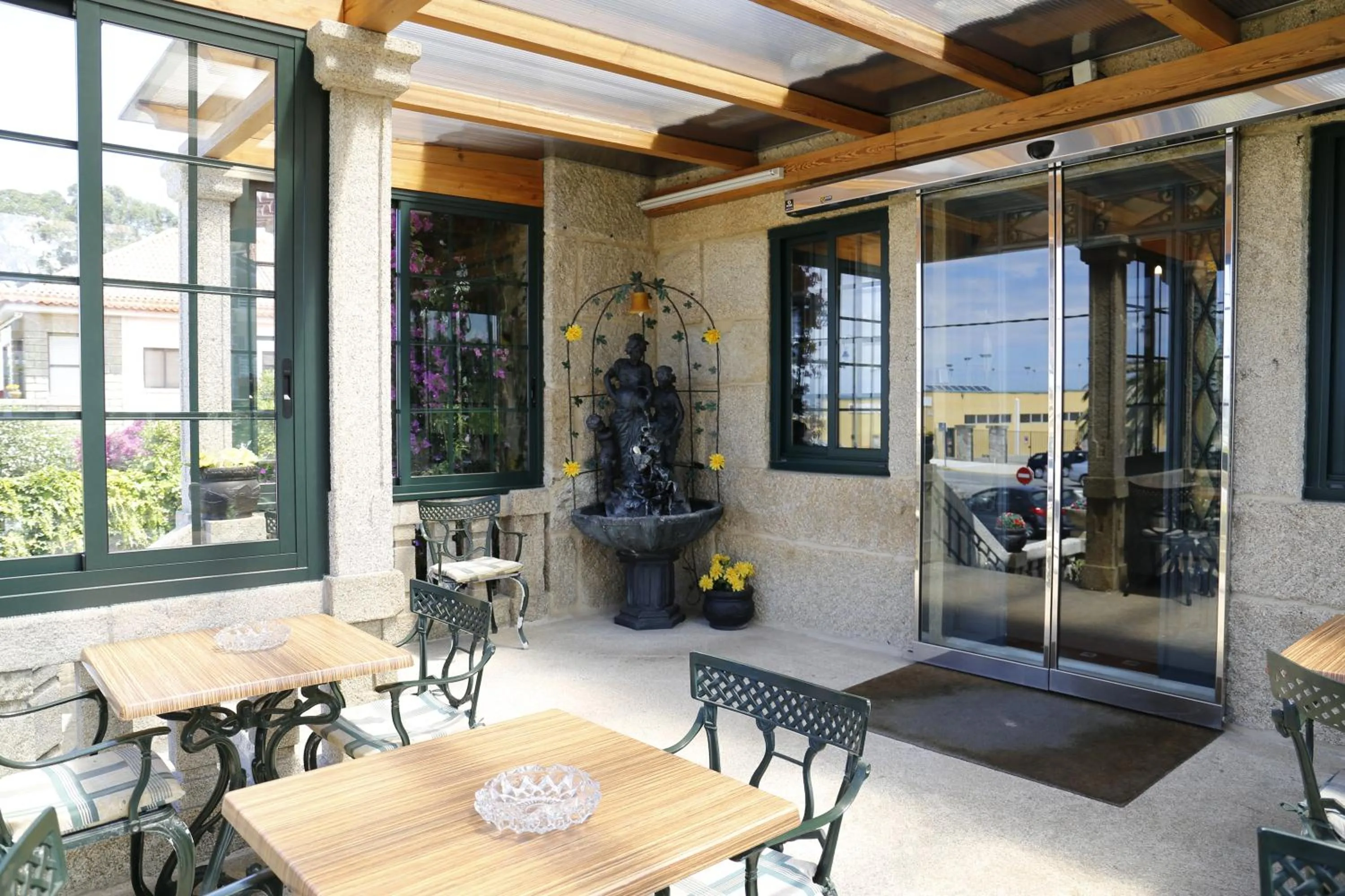 Balcony/Terrace in Hotel Playa Samil Vigo